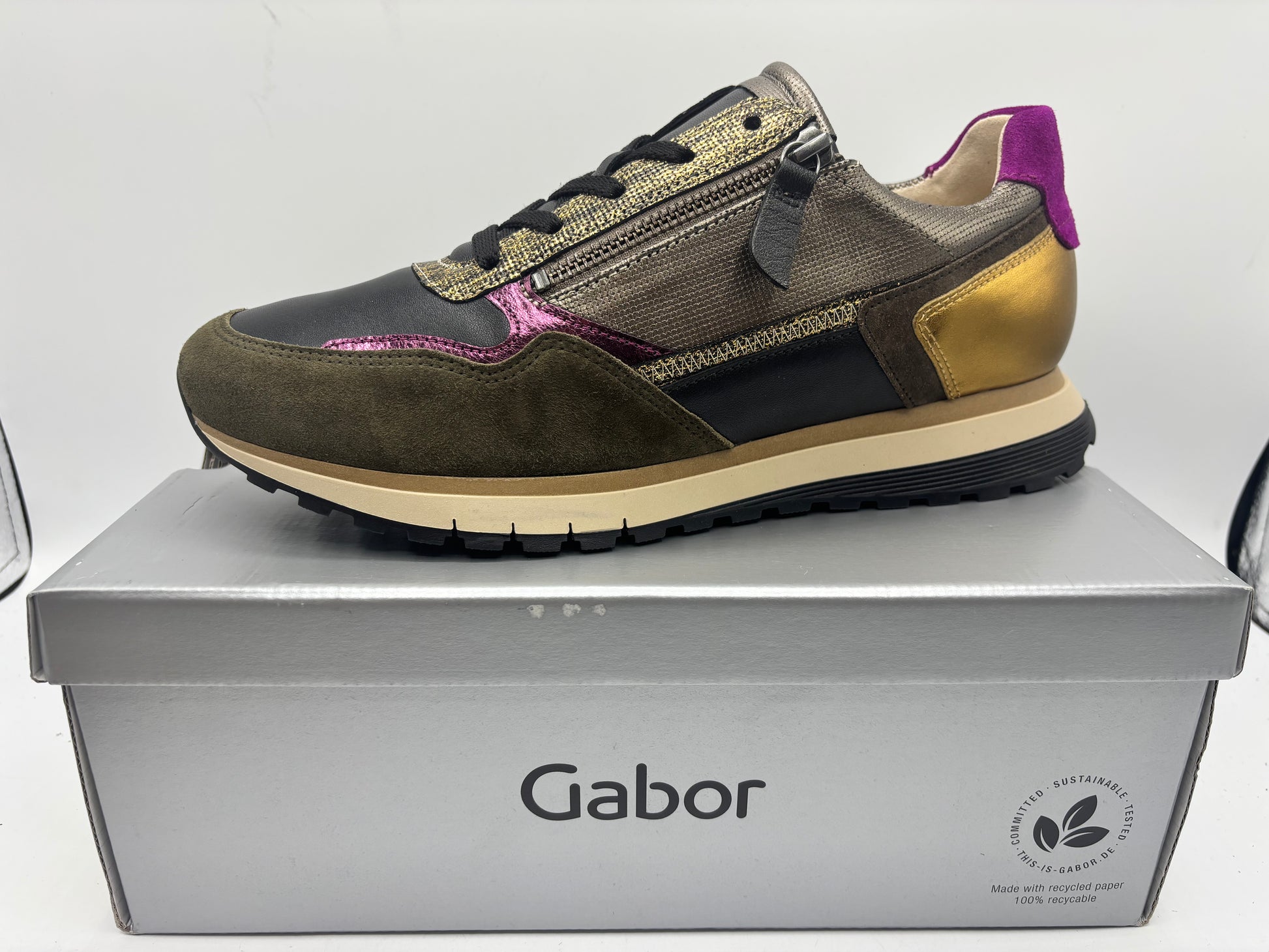 GABOR “Holywell” trainers size 7.5
