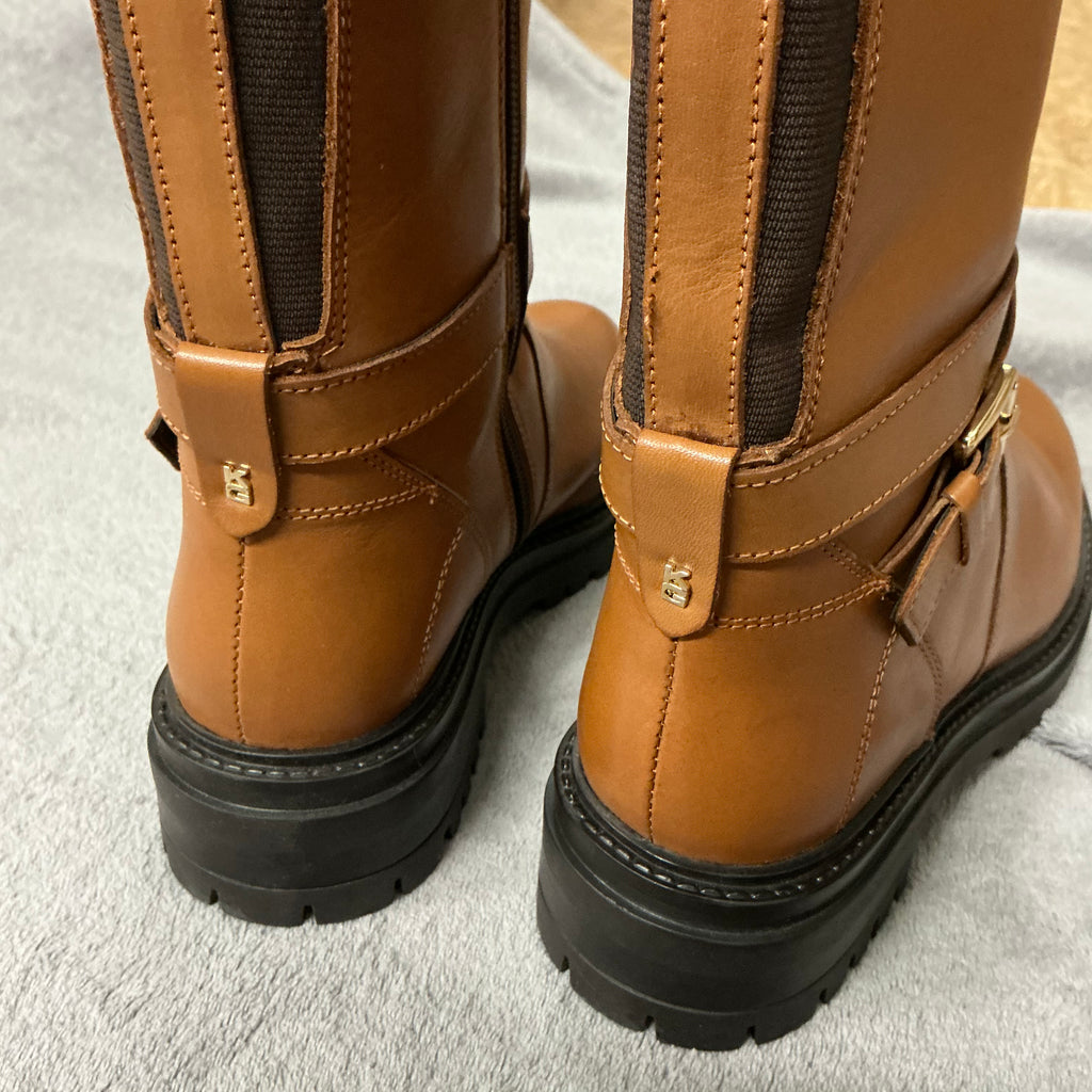 KG, Kurt Geiger tan leather knee boots