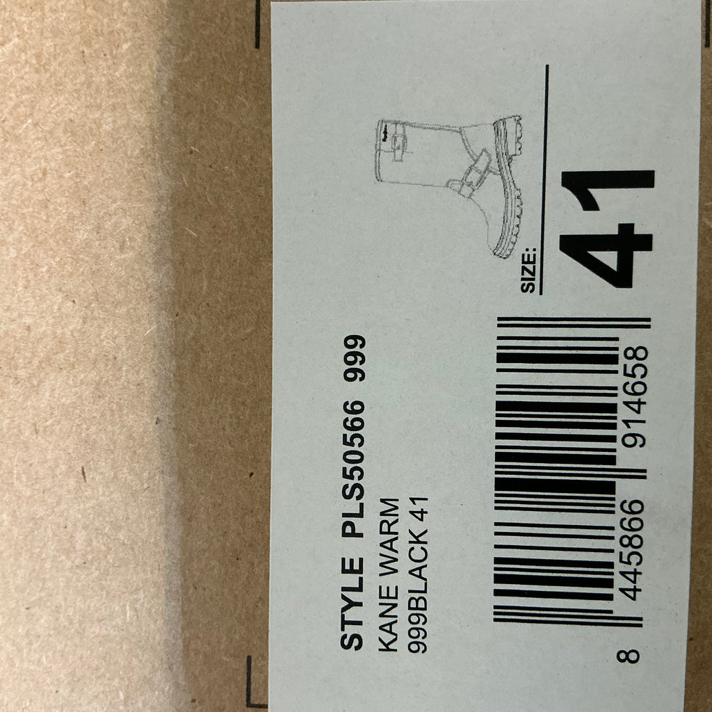 Pepe Jeans, Kane Warm, distressed black leather long boots