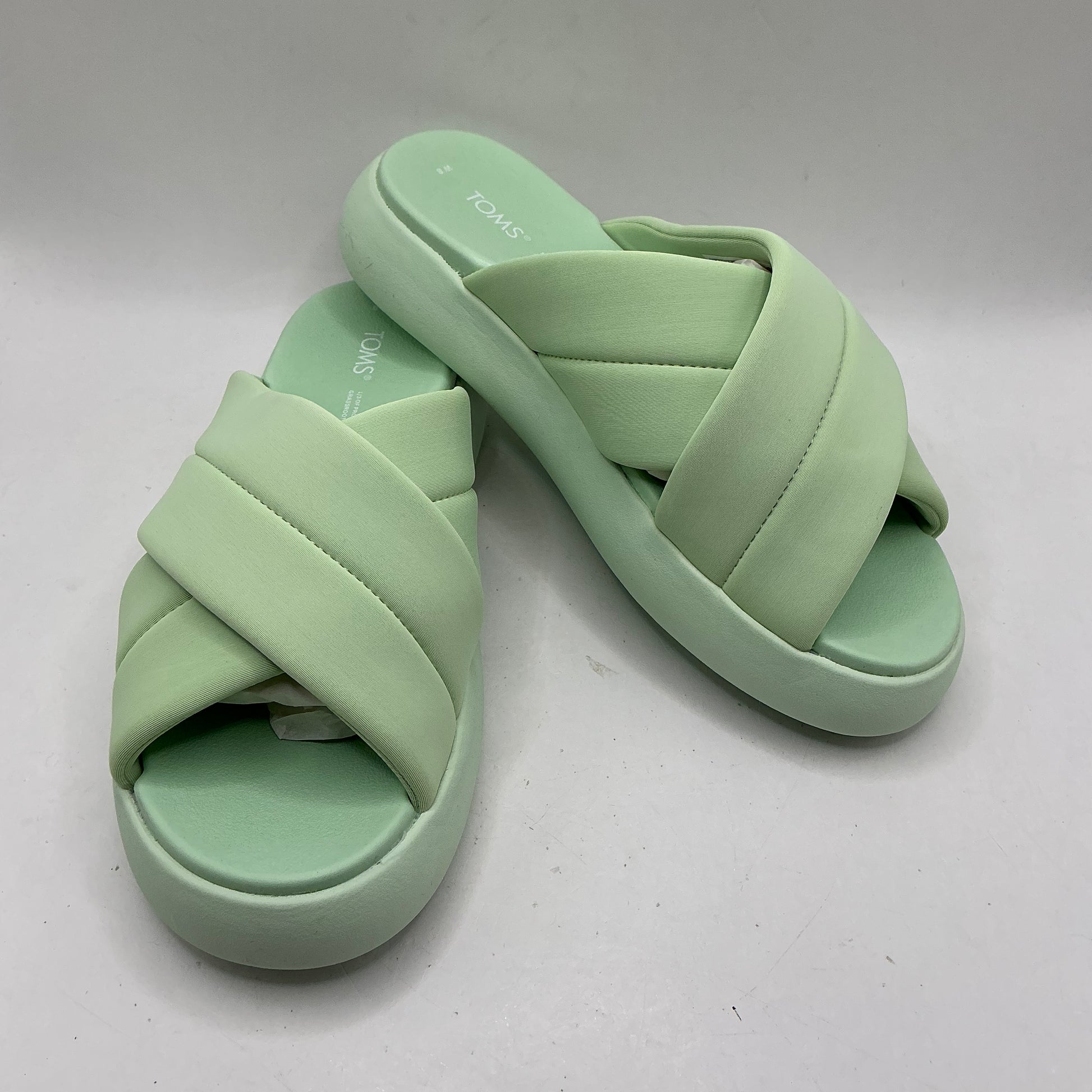 Toms, Alpargata Mallow Crossover slide sandals