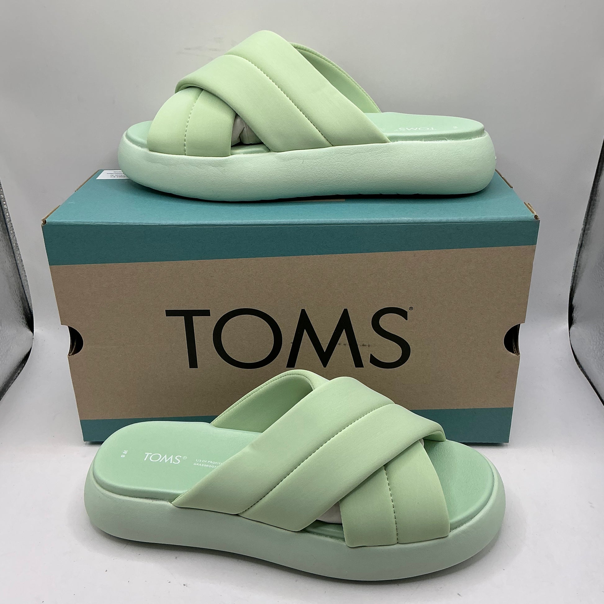 Toms, Alpargata Mallow Crossover slide sandals