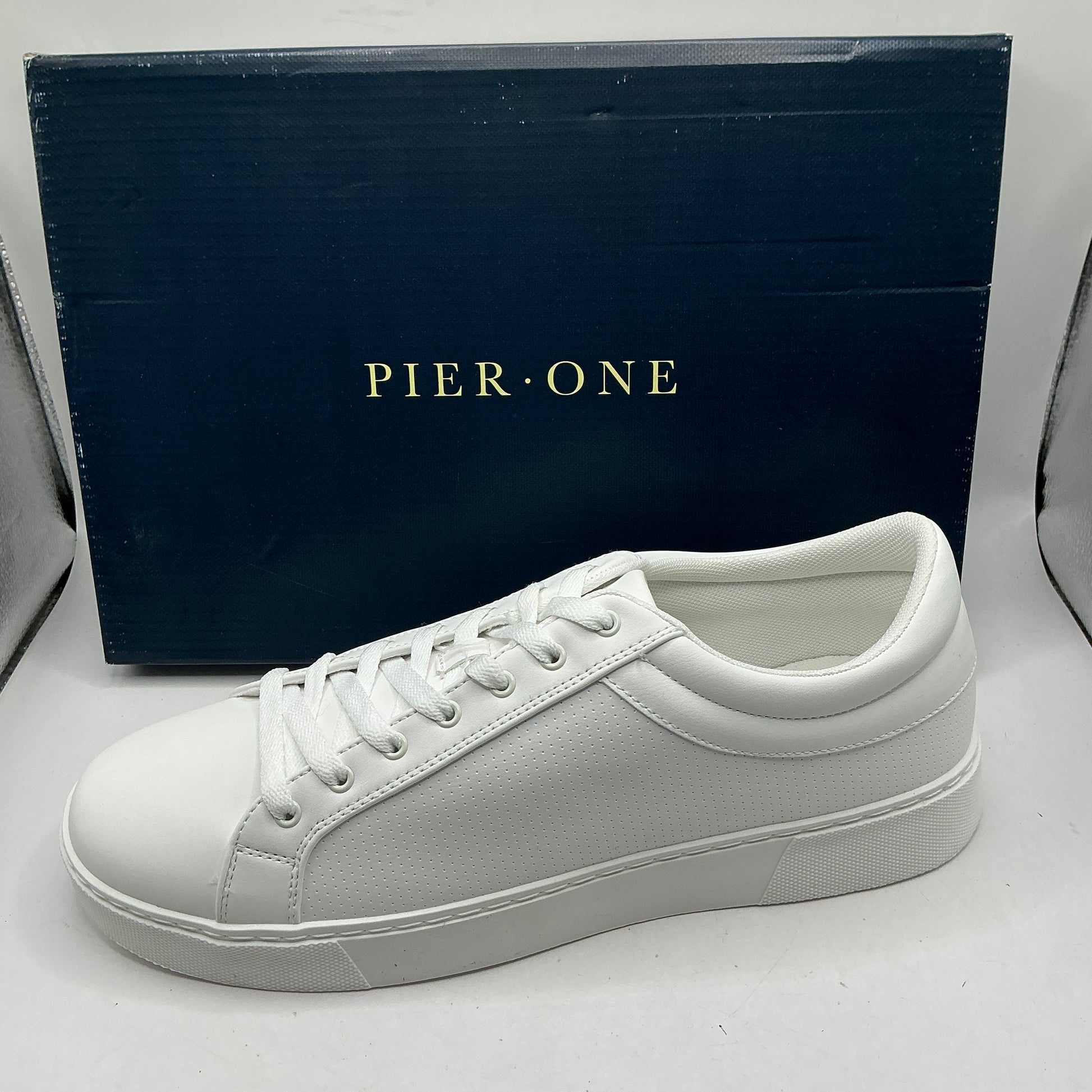 Pier one white mens trainers