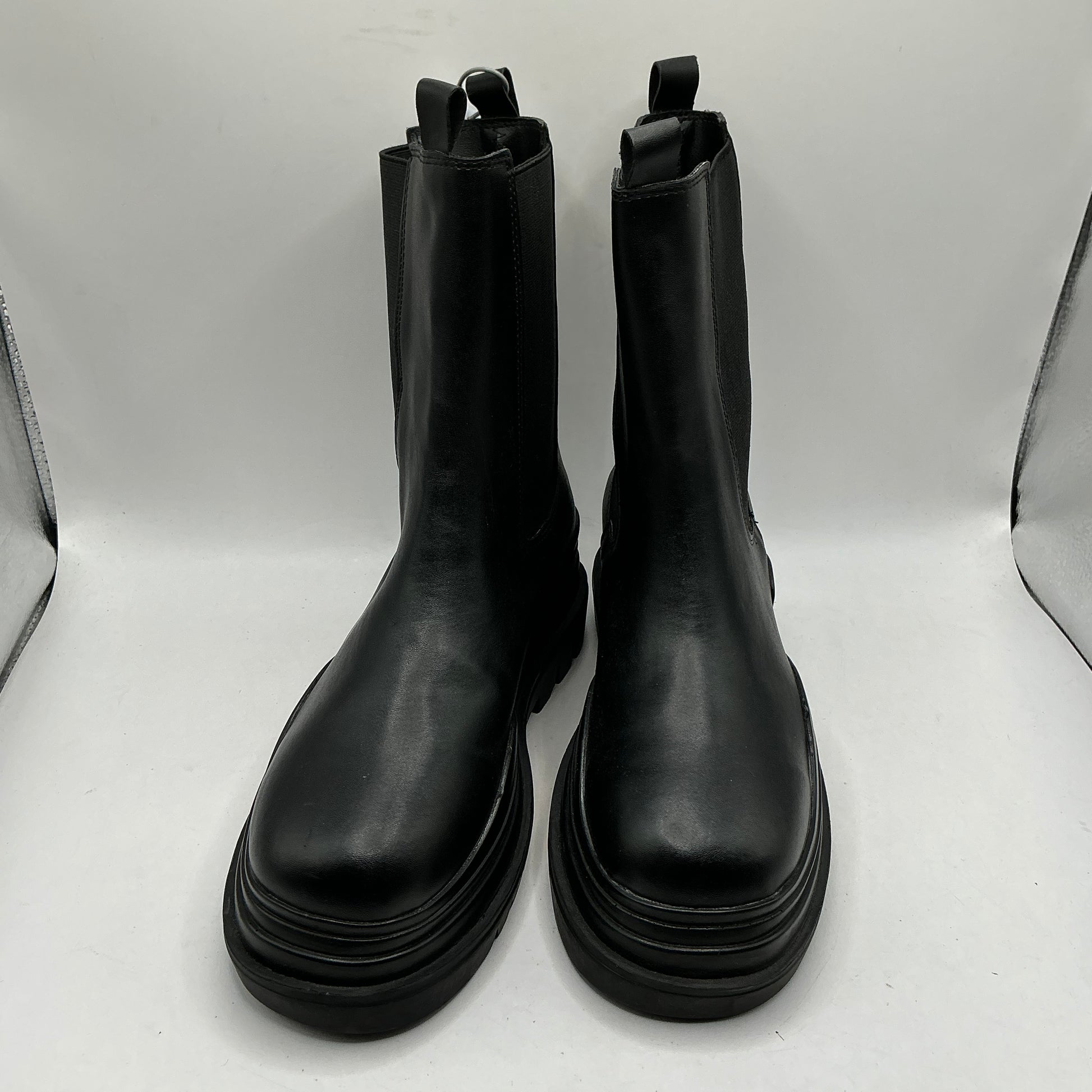 Daniel, chunky black ankle boots