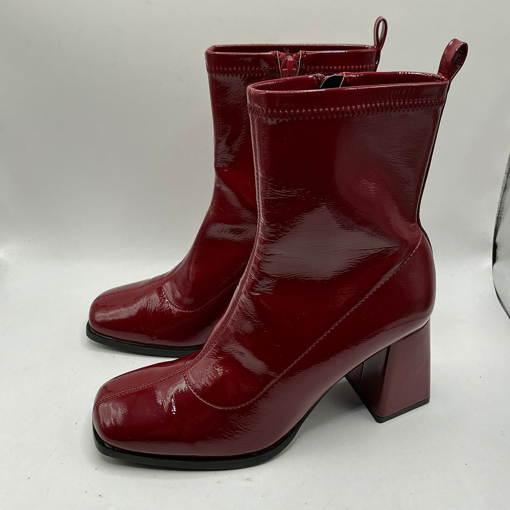 Even&Odd, Red ankle boots