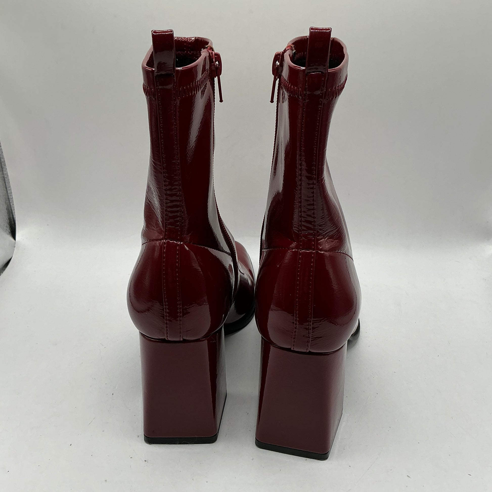 Even&Odd, Red ankle boots