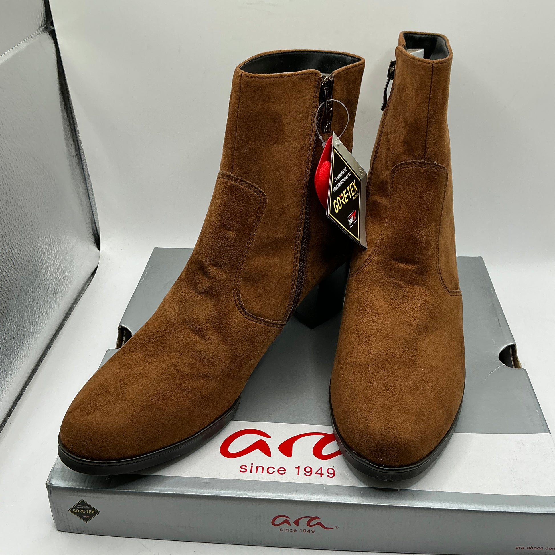 Ara, Florenz Cognac ankle boots