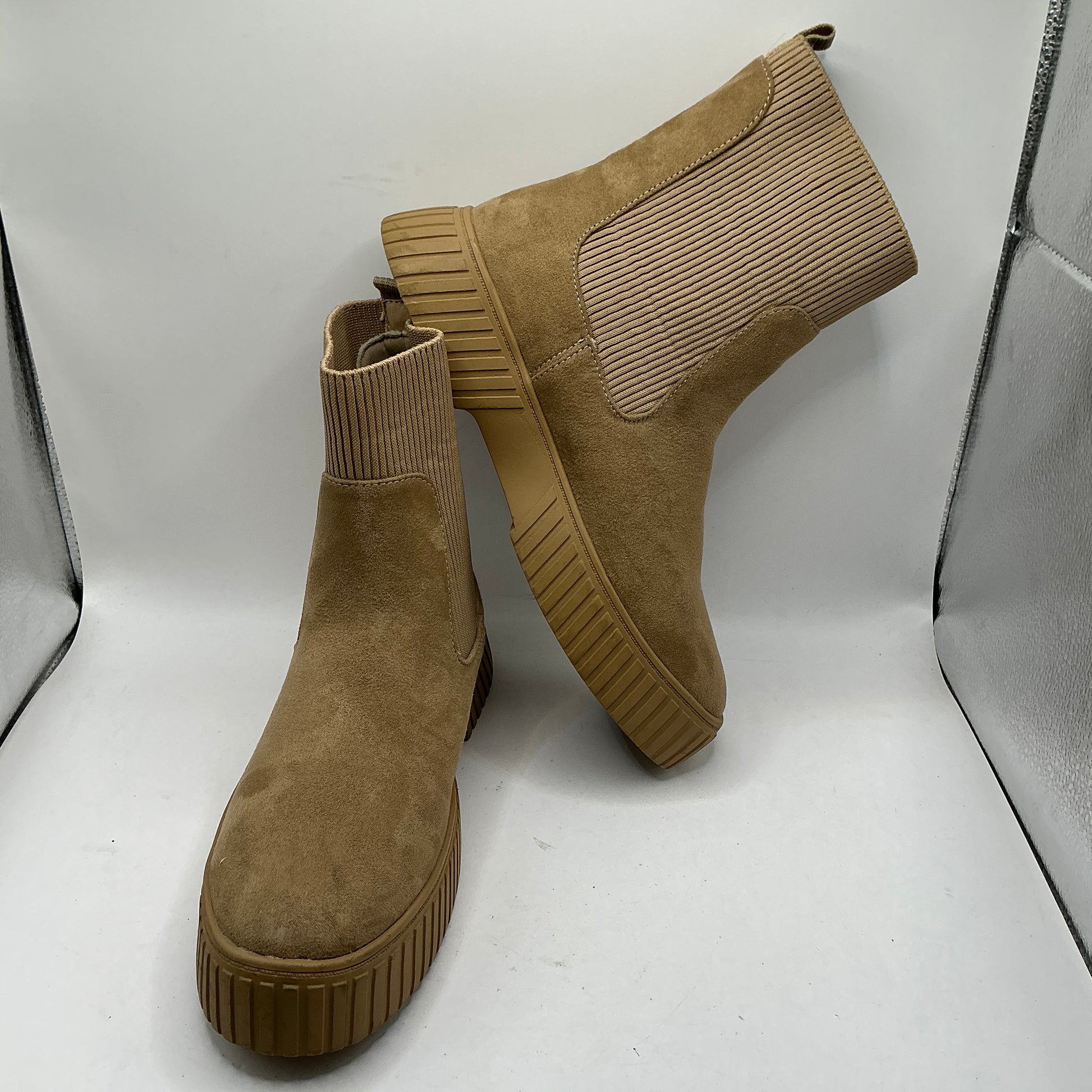 M&S camel coloured ankle boots
