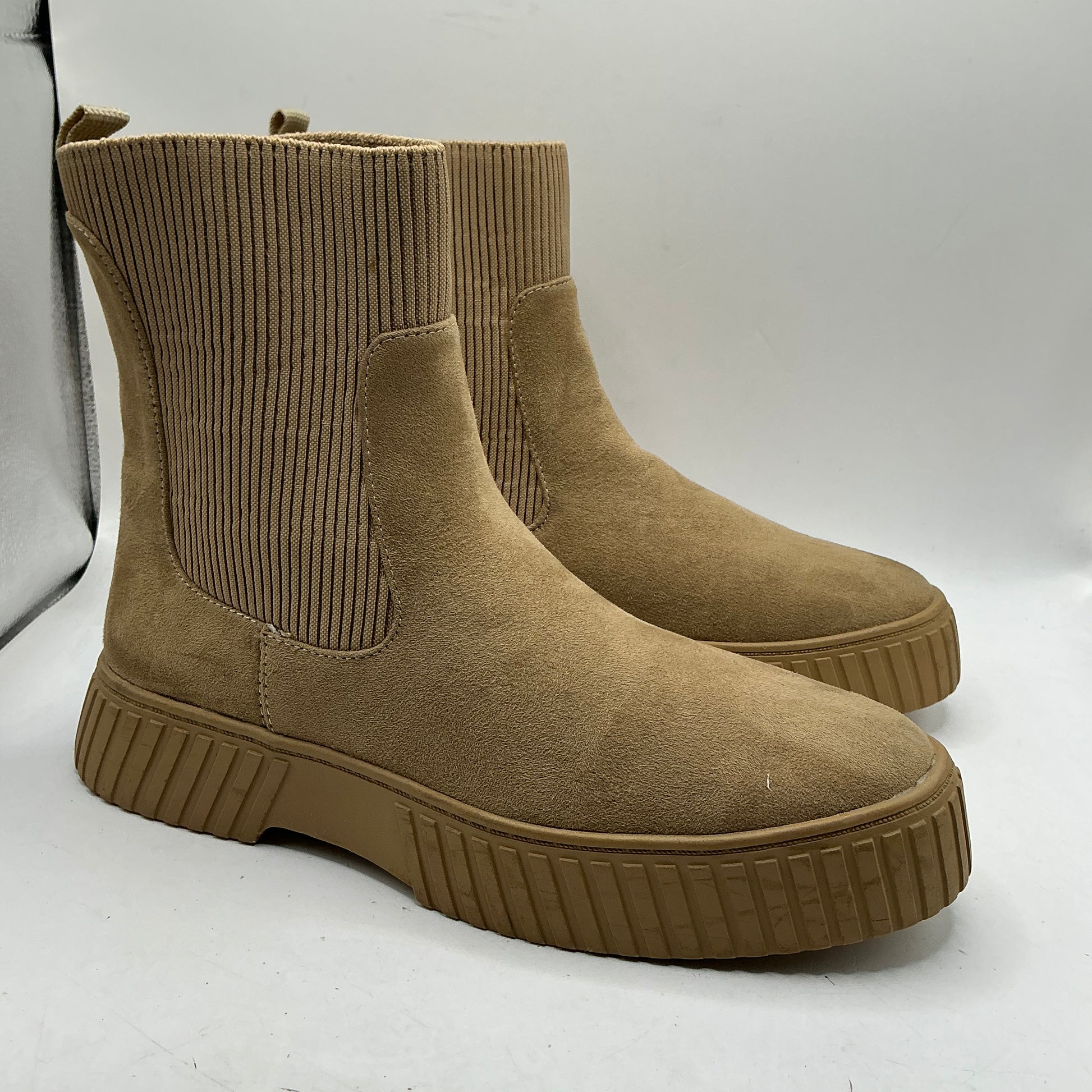 M&S camel coloured ankle boots