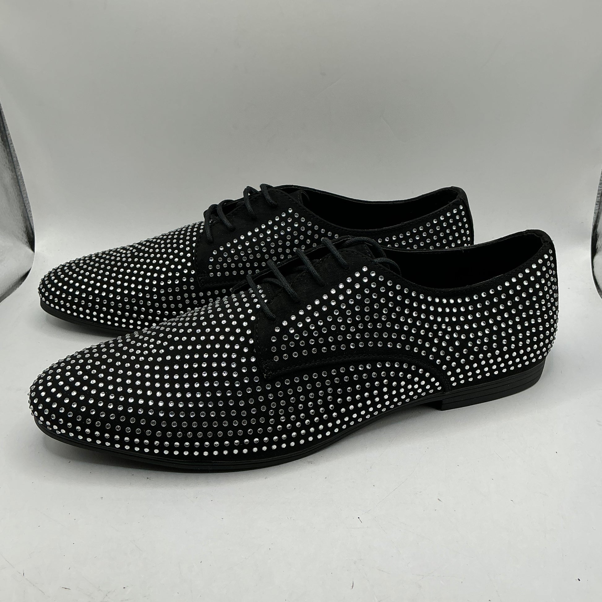 Pier one sparkle studded mens derby shoes