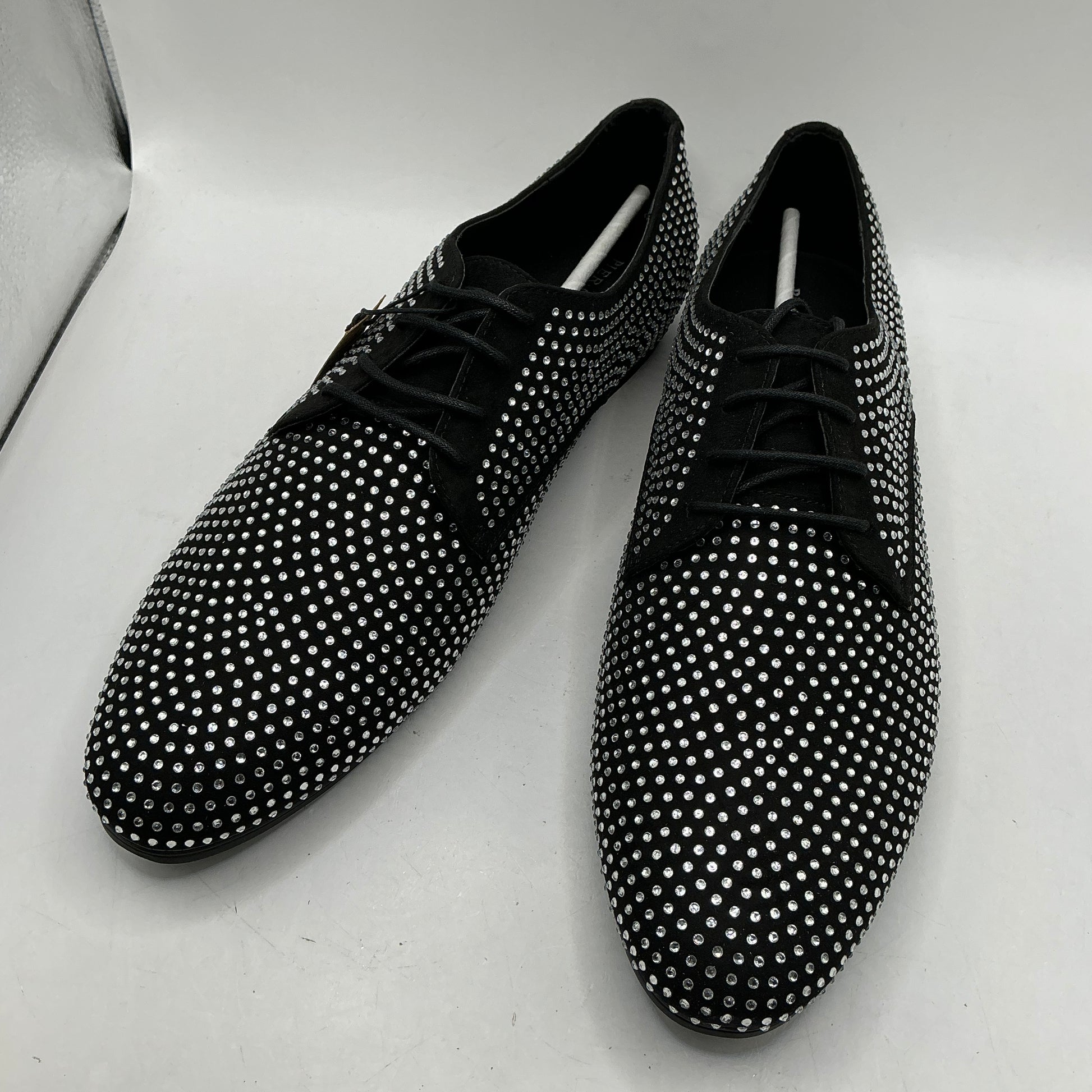 Pier one sparkle studded mens derby shoes