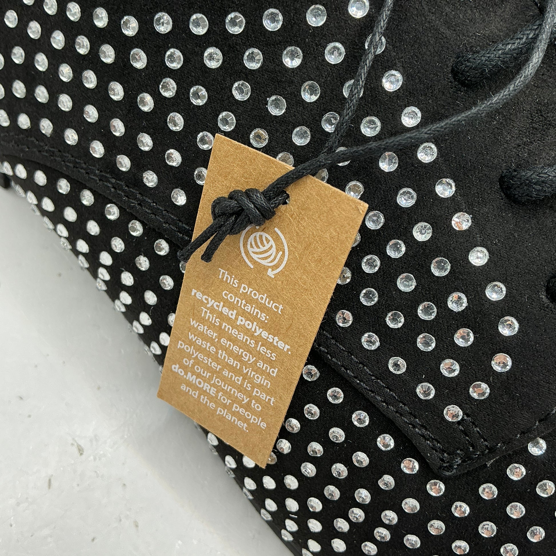 Pier one sparkle studded mens derby shoes