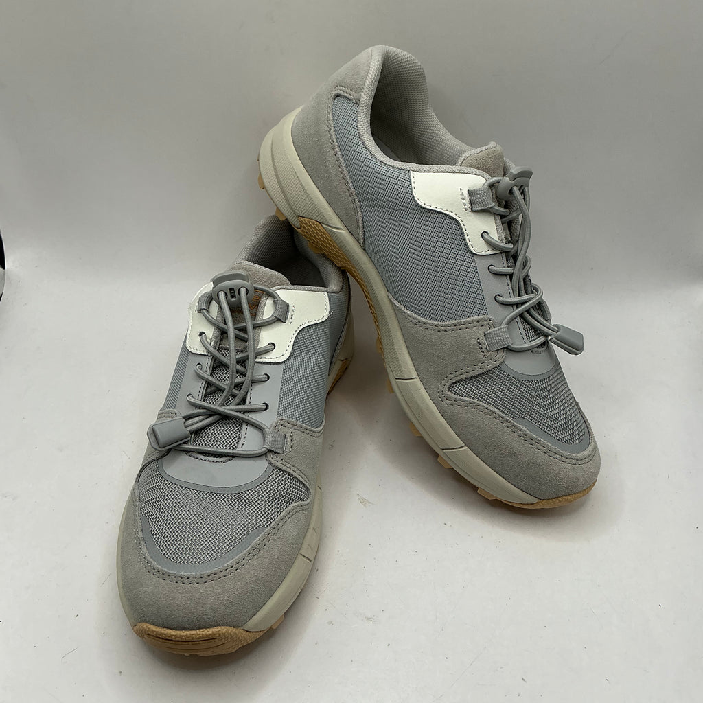 Camel Active, suede trimmed walking trainers