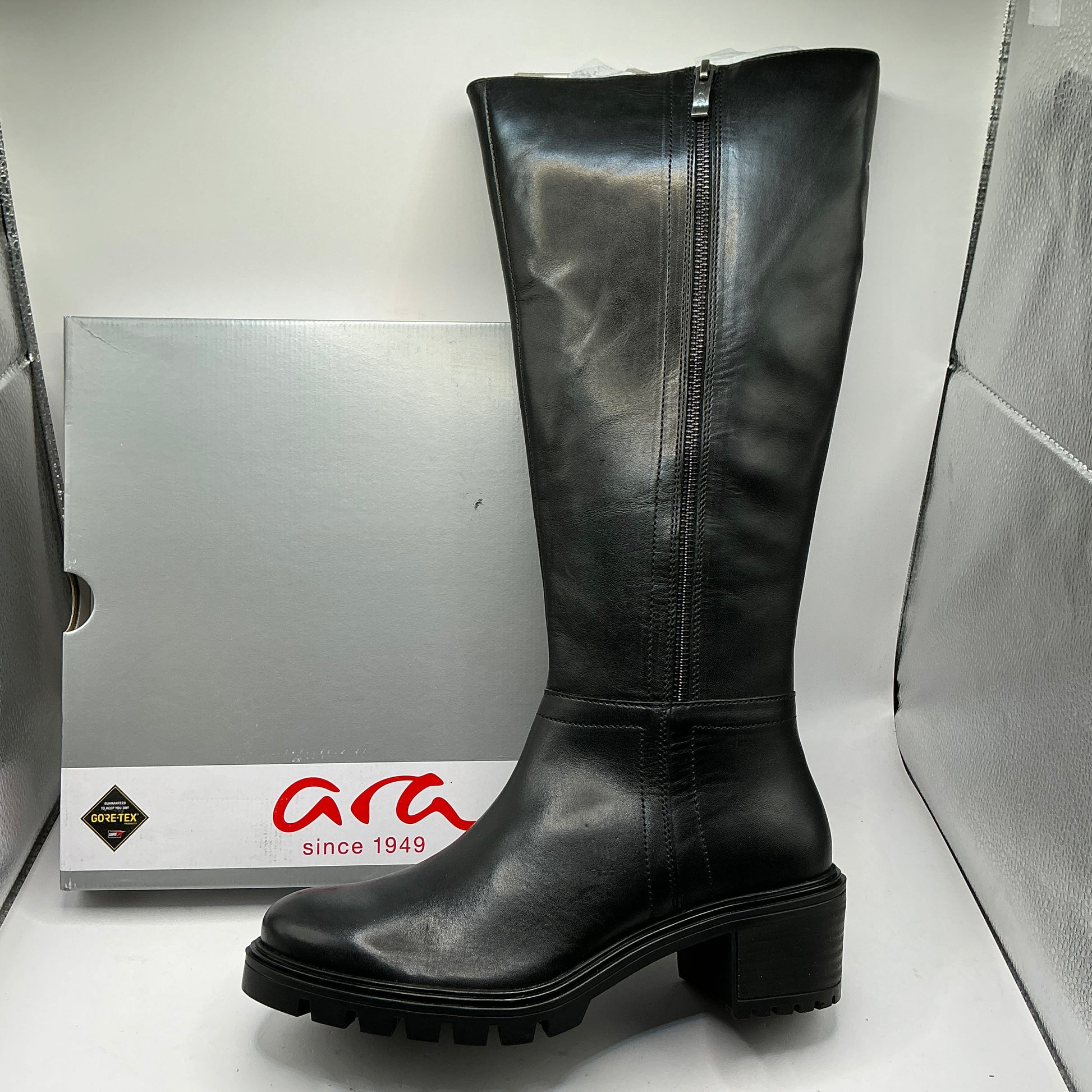 Ara, Denver St, country calf, leather knee boots