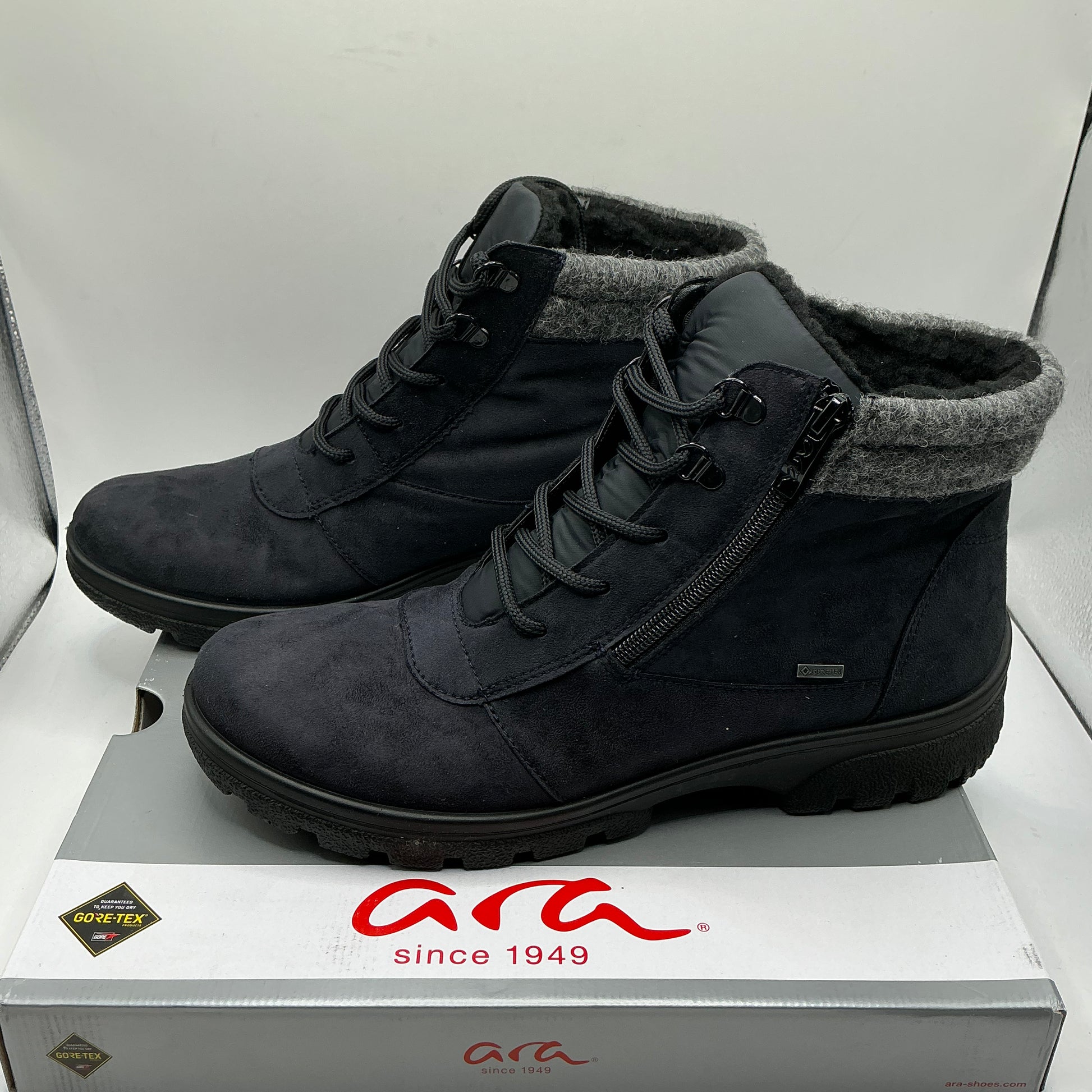 Ara, Saas-Fee, Hydro-Scala woolly lined ankle boots