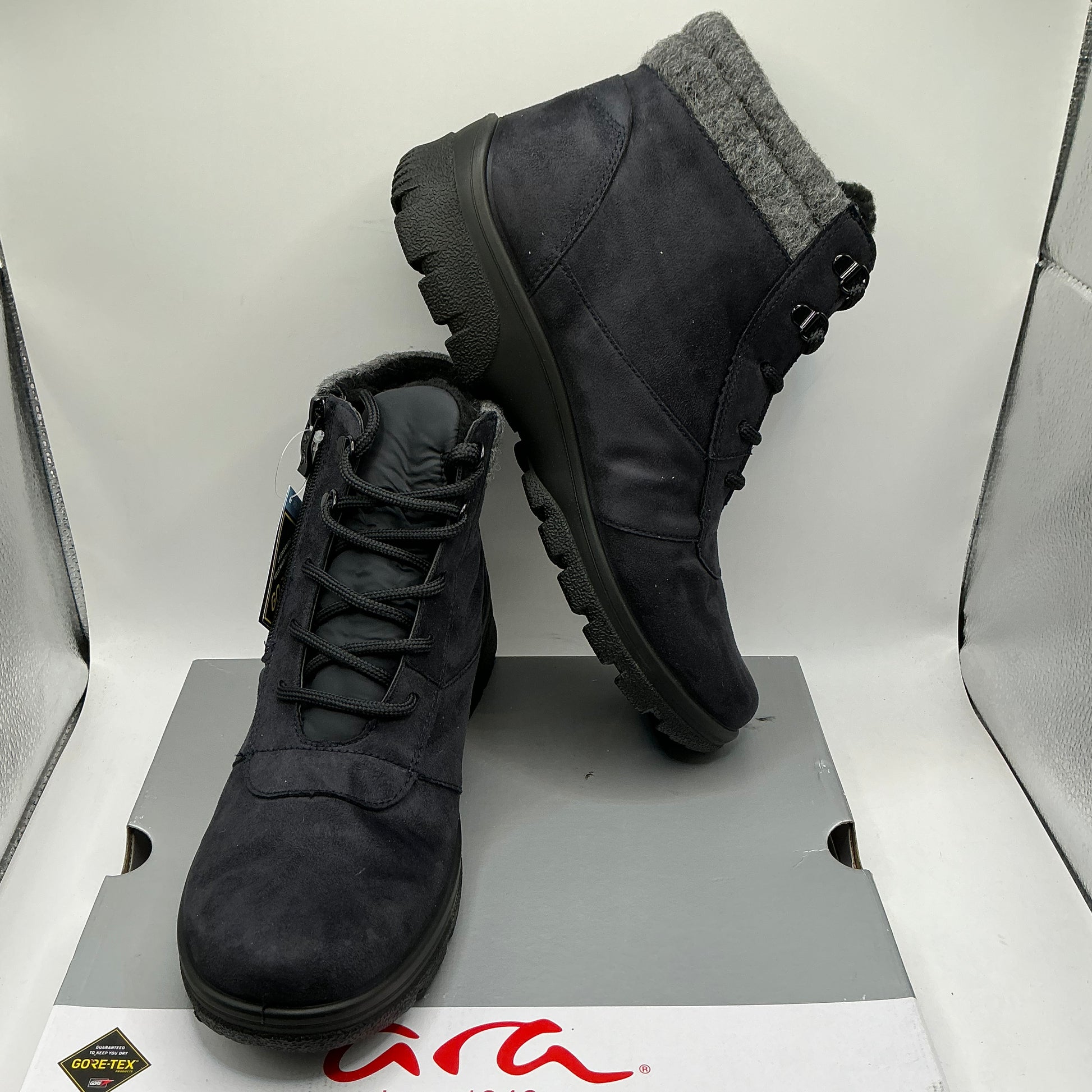 Ara, Saas-Fee, Hydro-Scala woolly lined ankle boots