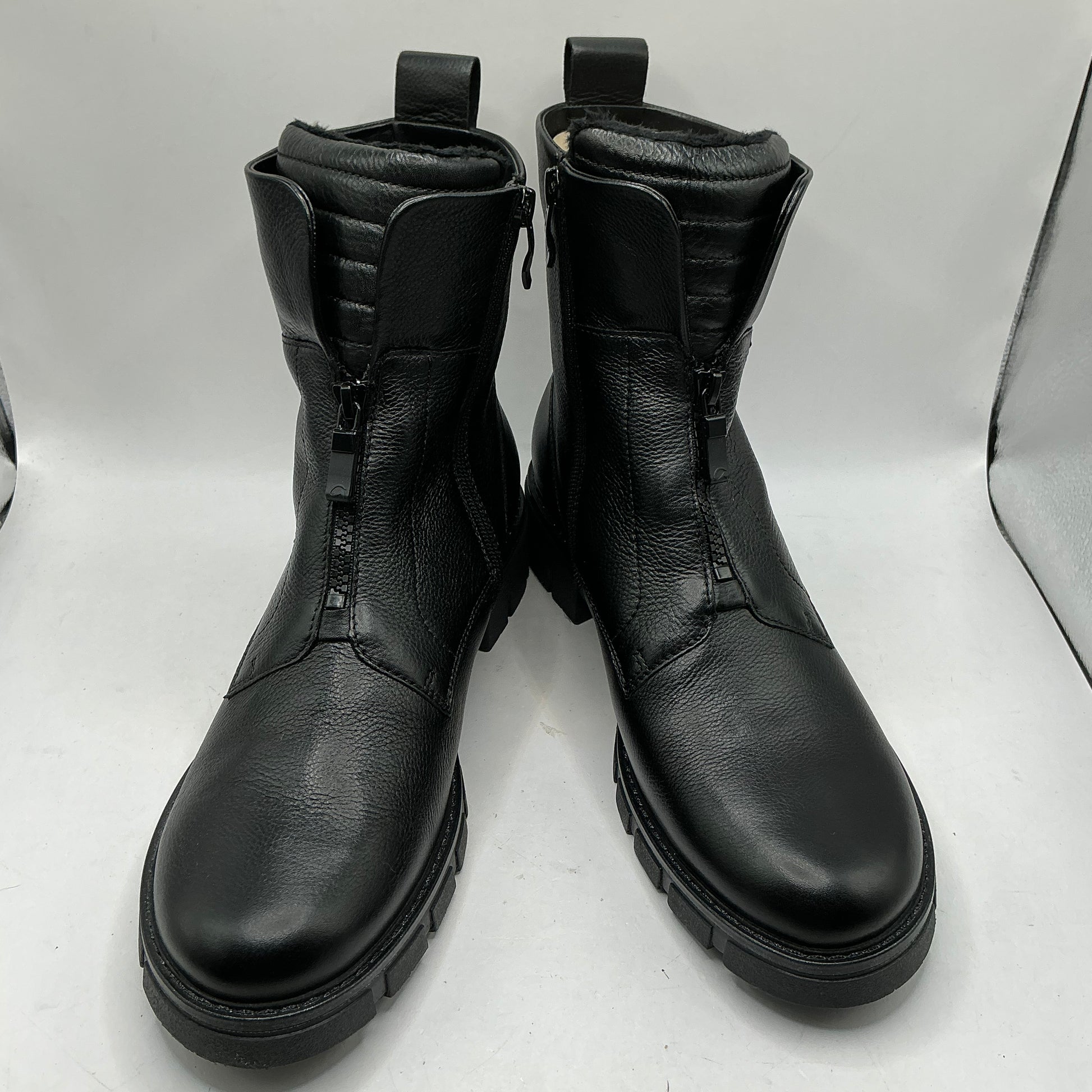 Ara, Dover, soft black leather ankle boots with soft warm lining