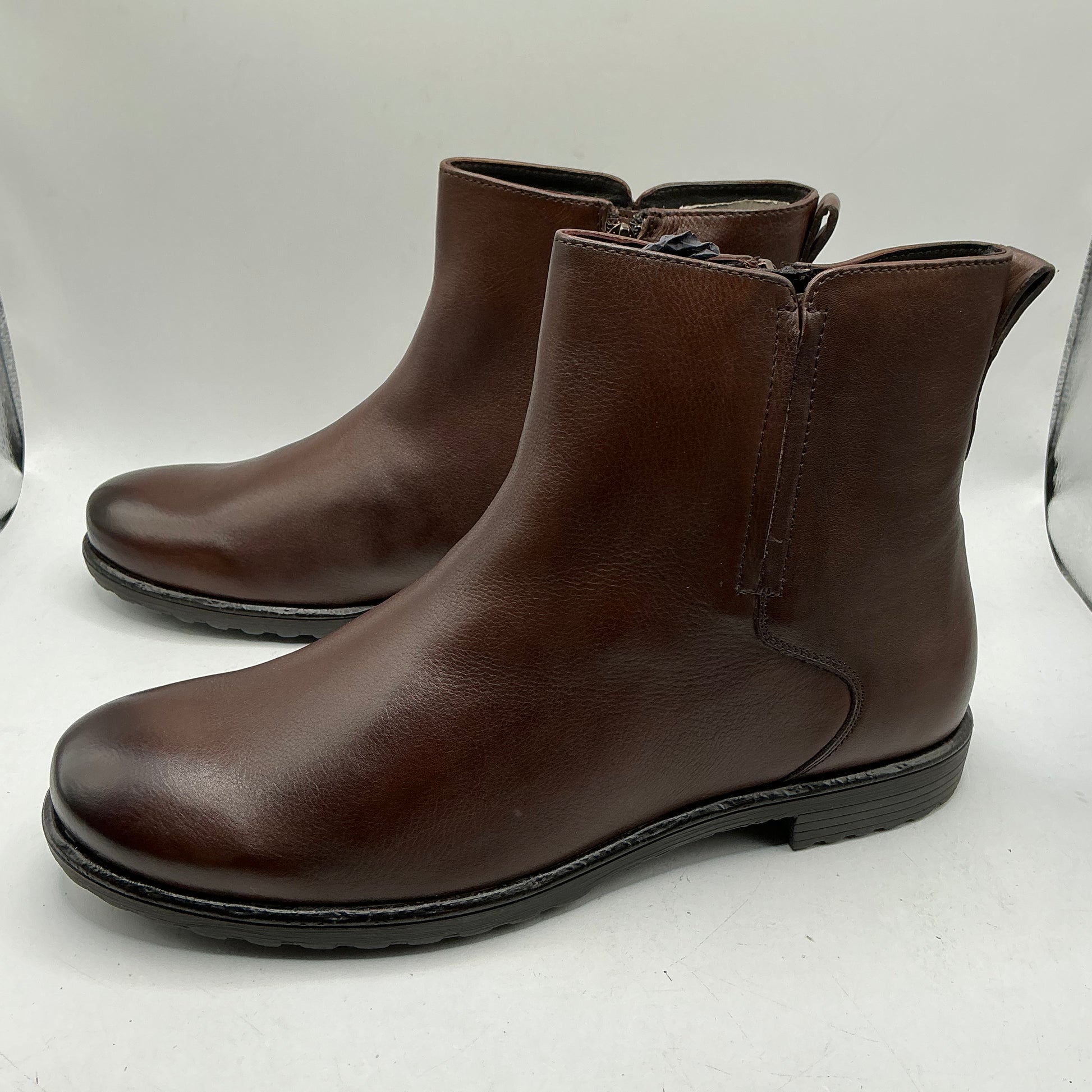 Ara, Liverpool-St, soft brown leather ankle boots