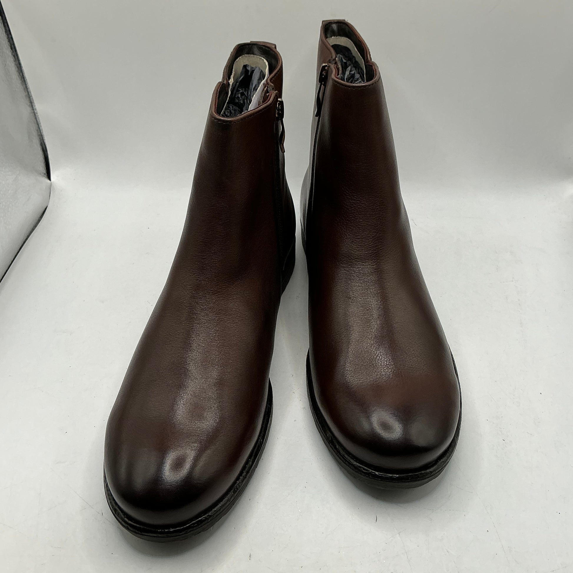Ara, Liverpool-St, soft brown leather ankle boots