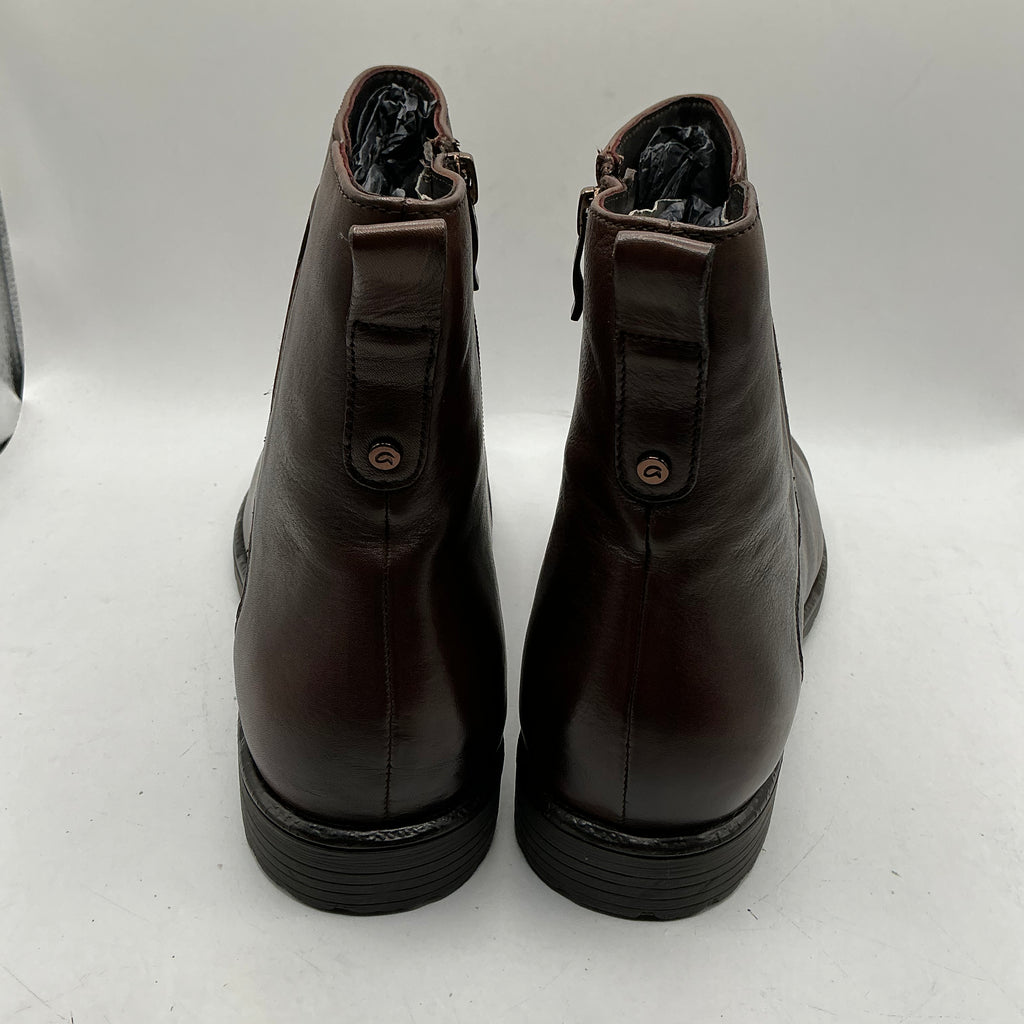 Ara, Liverpool-St, soft brown leather ankle boots