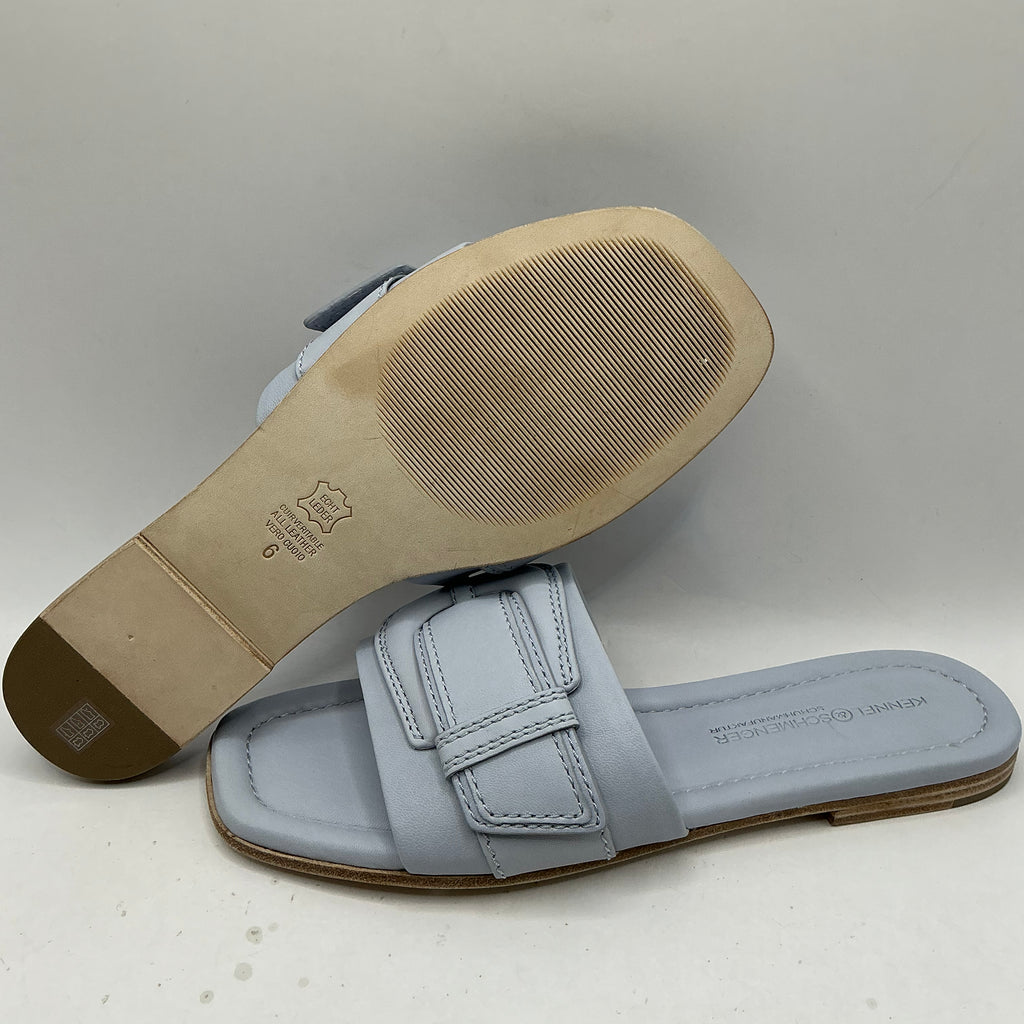 Kennel & Schmenger, Holly, beautiful all leather light blue sandals