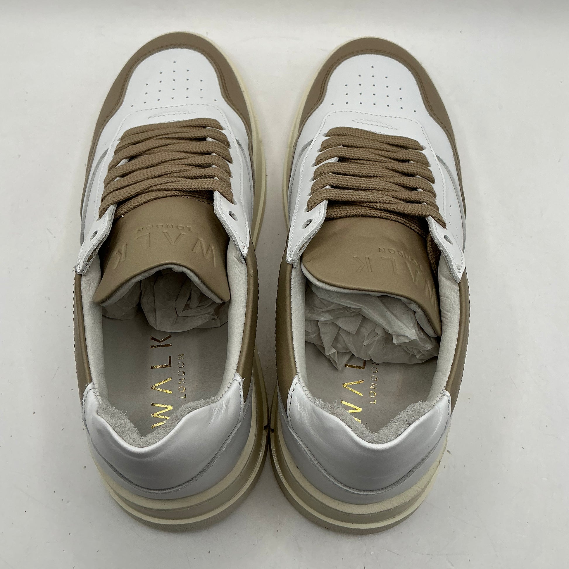 Walk London, Santa Rosa leather trainers