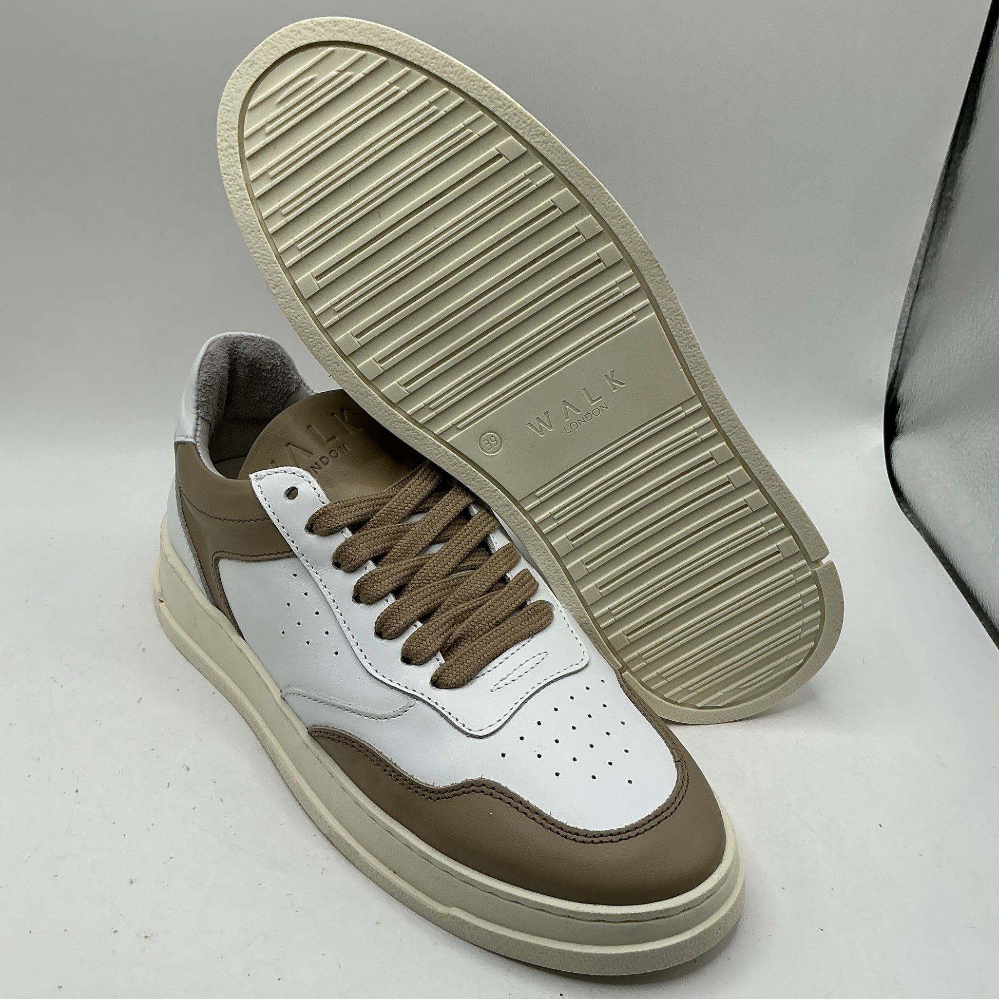 Walk London, Santa Rosa leather trainers