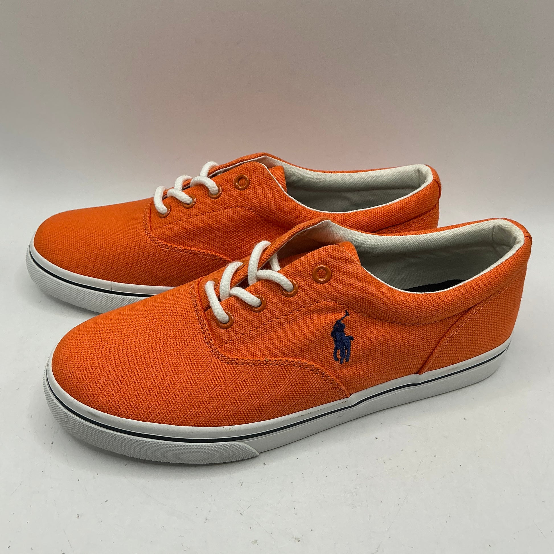 Polo Ralph Lauren, Keaton orange canvas shoes