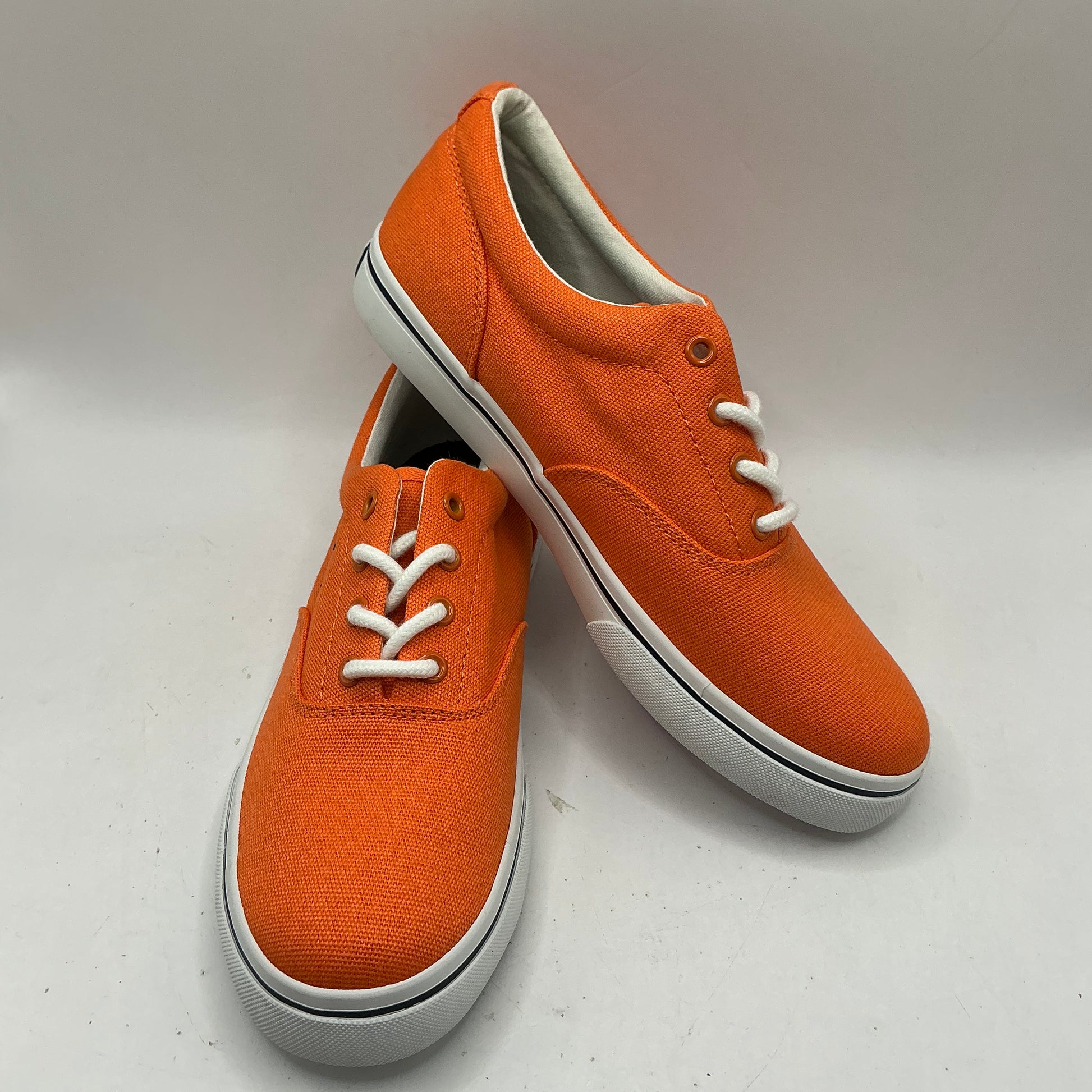 Polo Ralph Lauren, Keaton orange canvas shoes