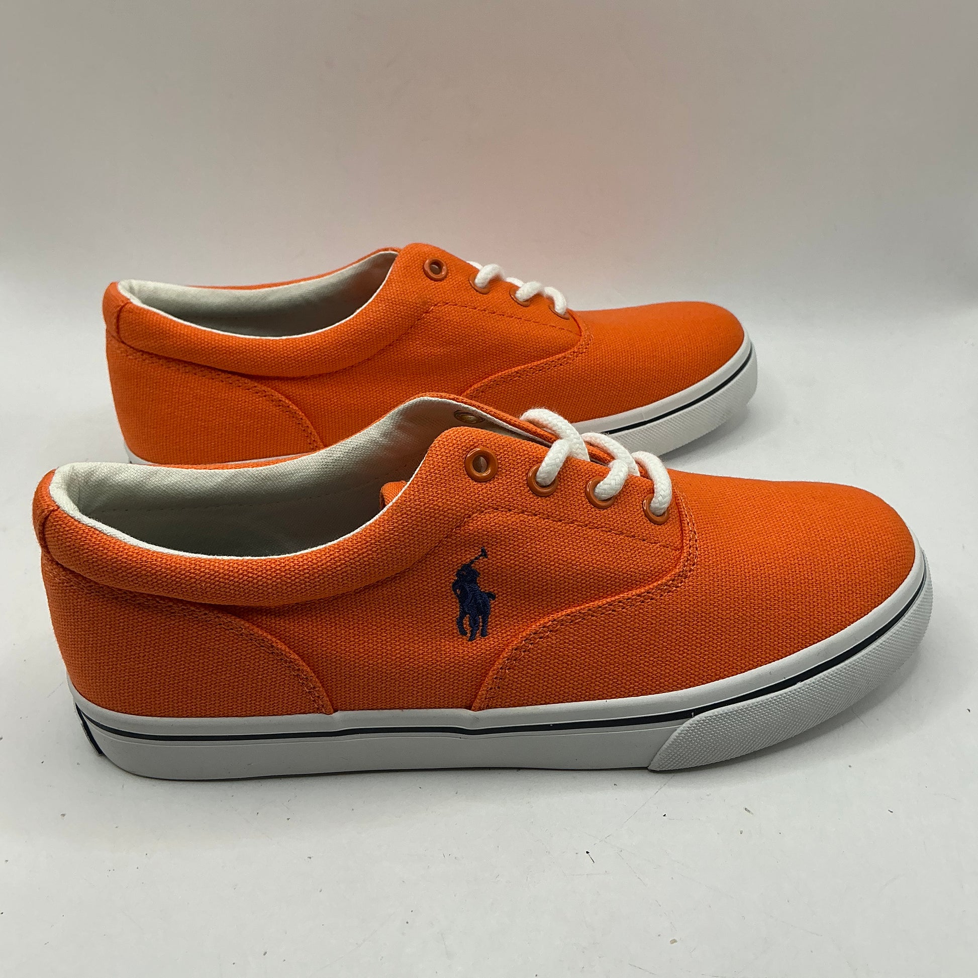 Polo Ralph Lauren, Keaton orange canvas shoes