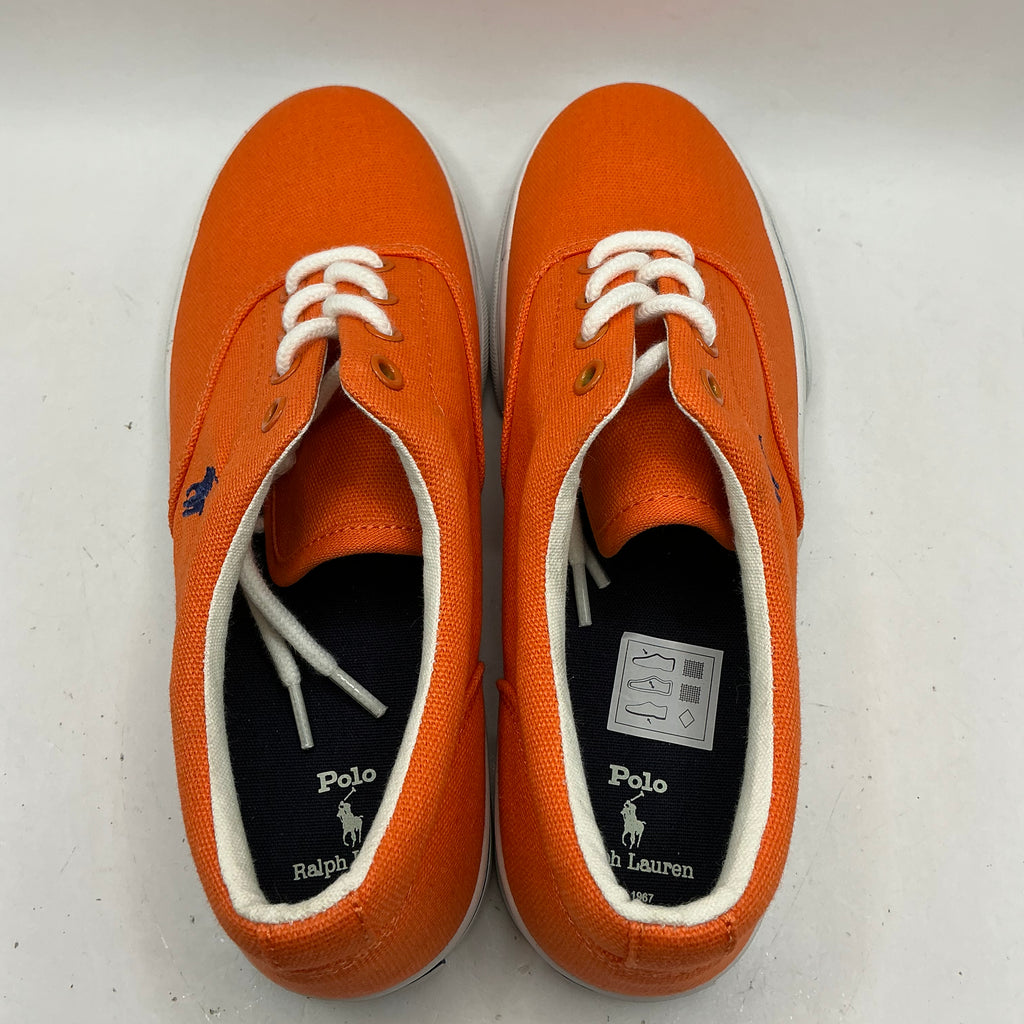 Polo Ralph Lauren, Keaton orange canvas shoes