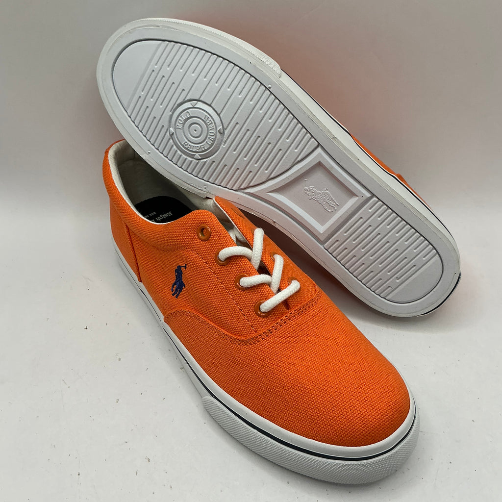 Polo Ralph Lauren, Keaton orange canvas shoes
