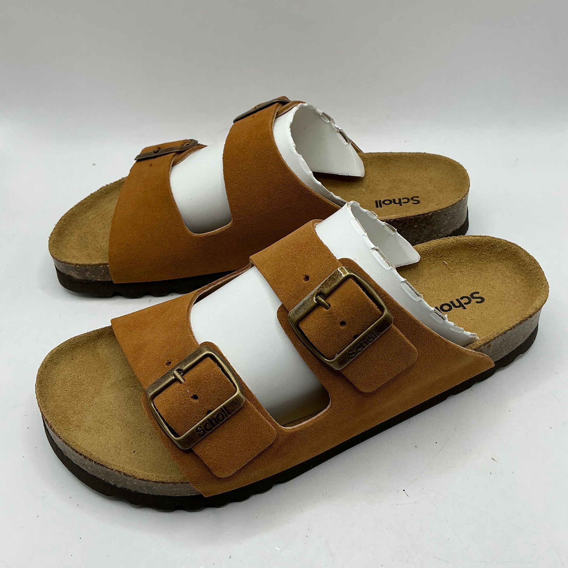 Scholl, Julian suede mule sandals