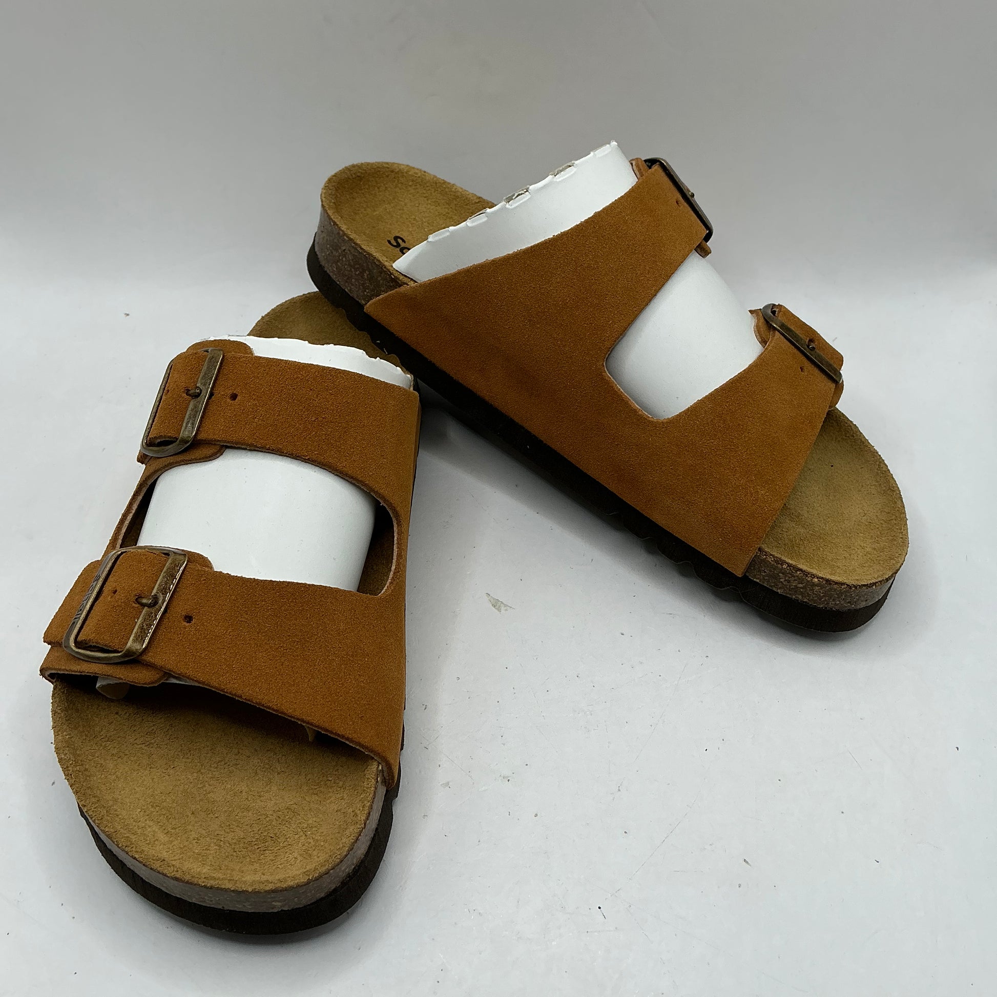 Scholl, Julian suede mule sandals