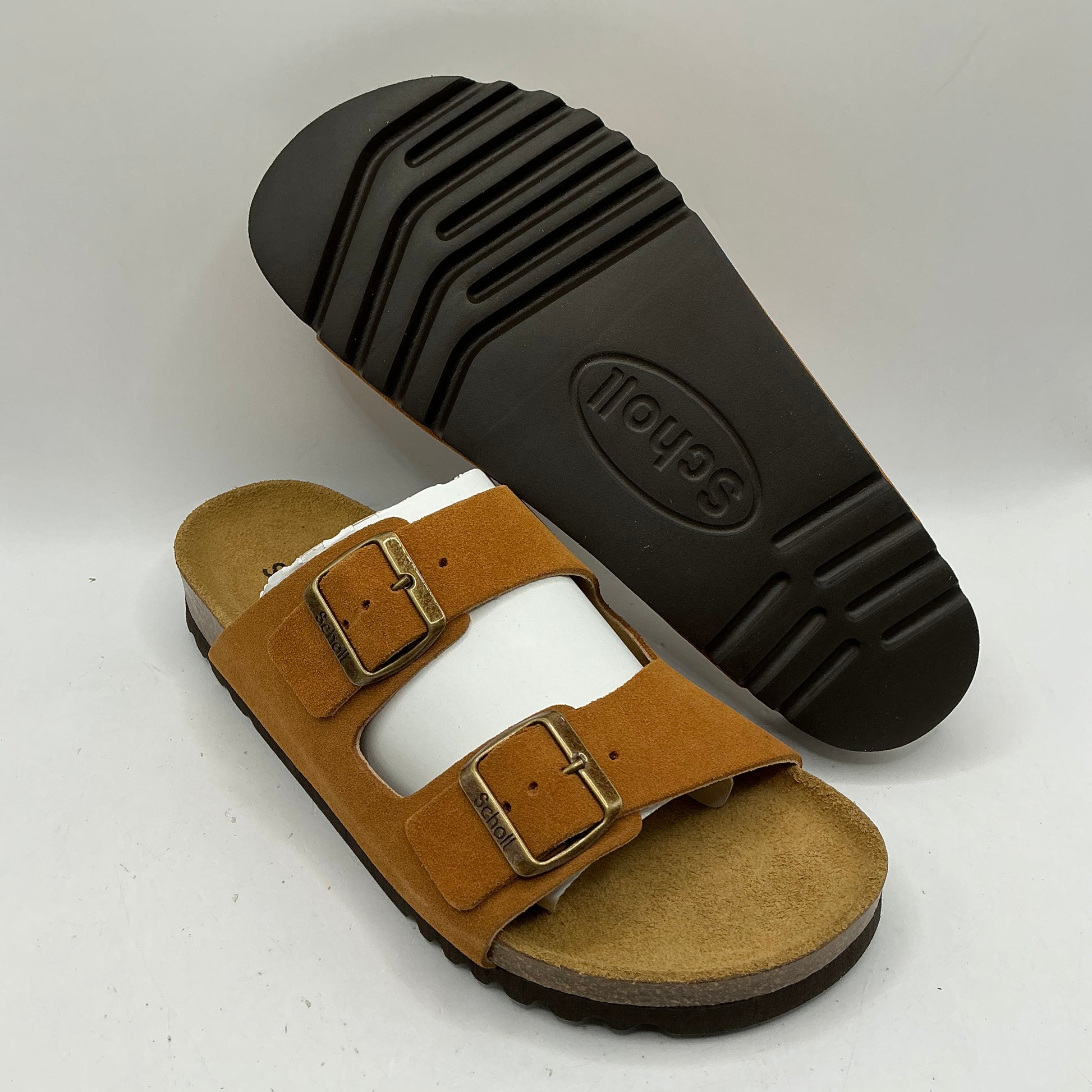 Scholl, Julian suede mule sandals