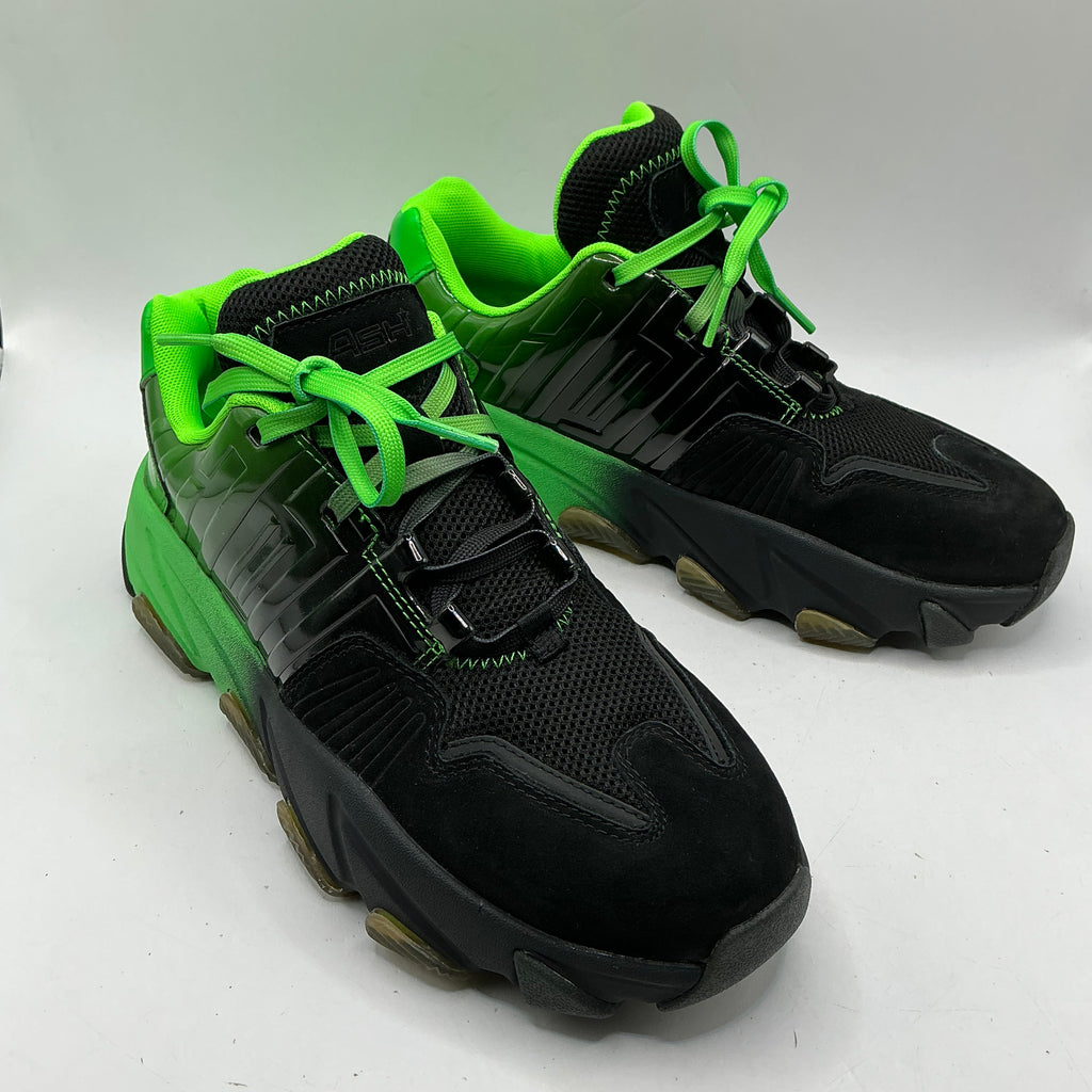 Ash, Extasy green and back trainers