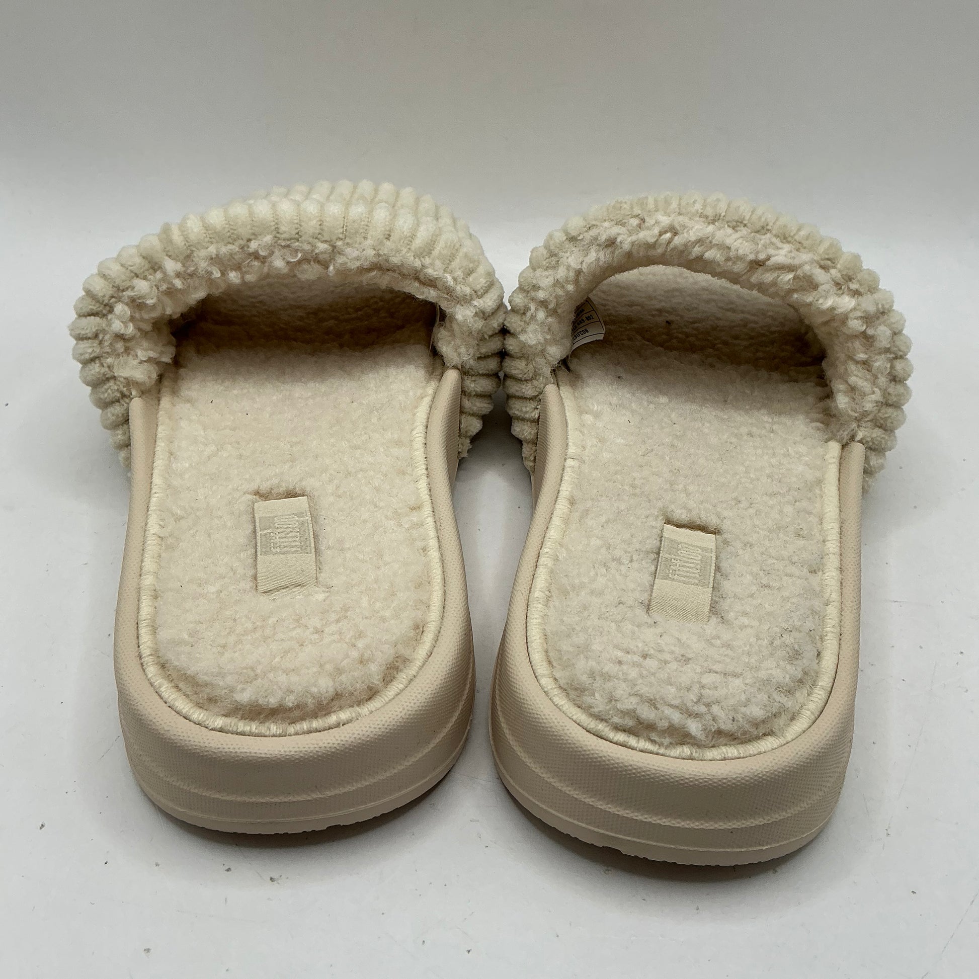 FitFlop
Womens Iqushion Fleece-lined Corduroy Slides, ivory