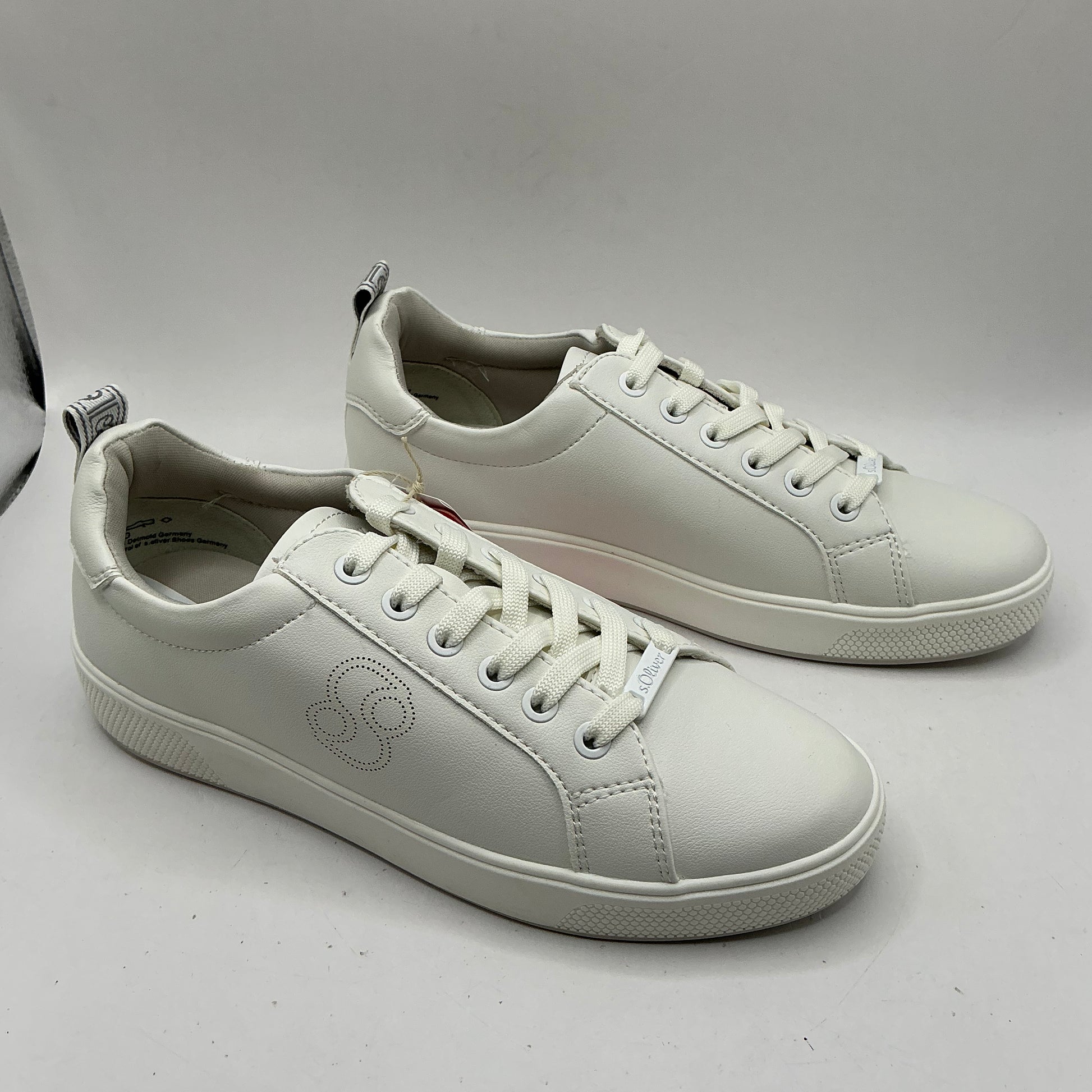 S.Oliver, white vegan trainers