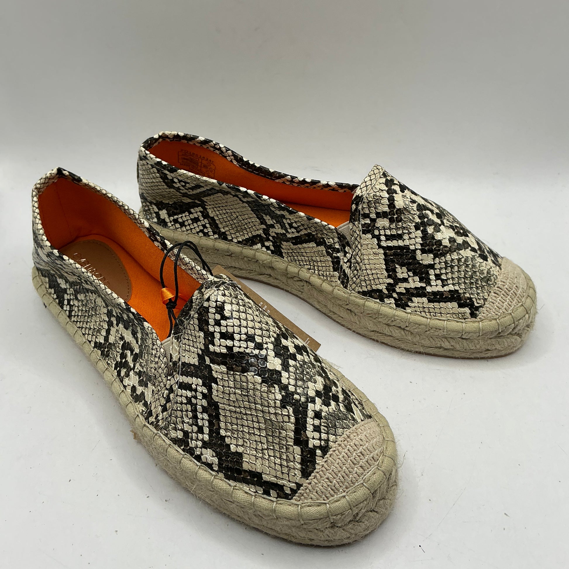 Even&Odd snake pattern espadrille