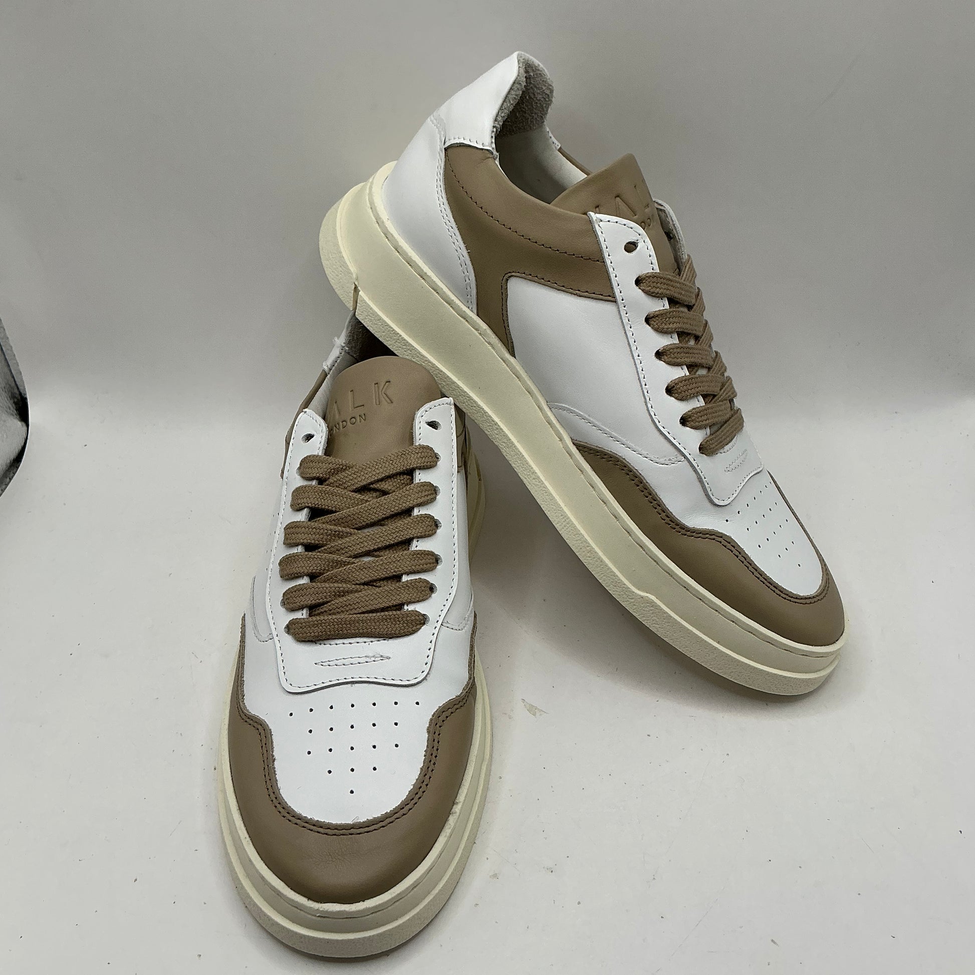 Walk London, leather trainers