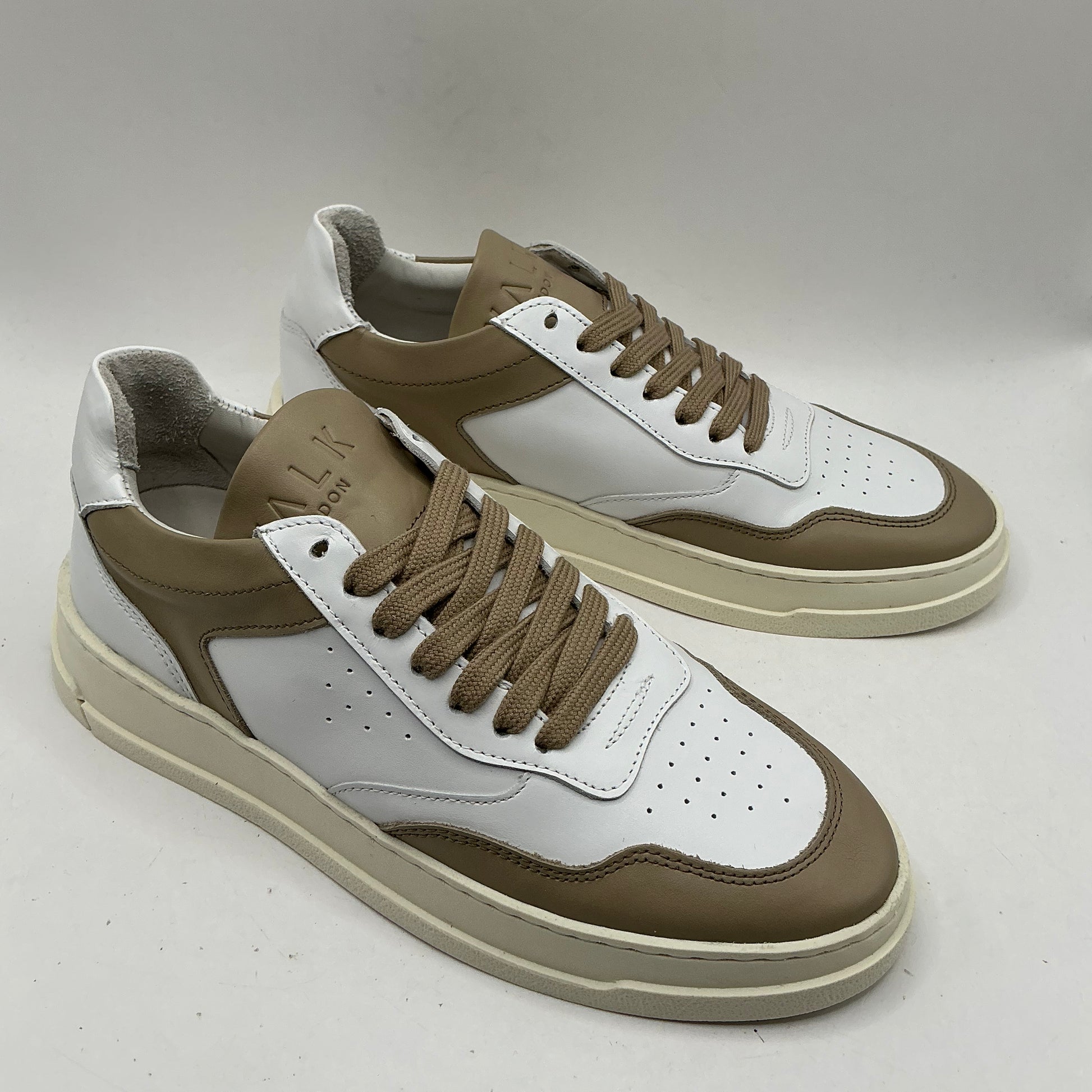 Walk London, leather trainers