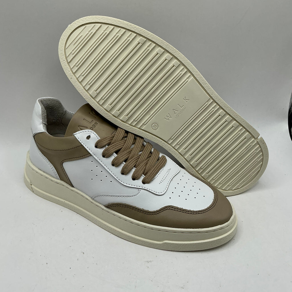 Walk London, leather trainers