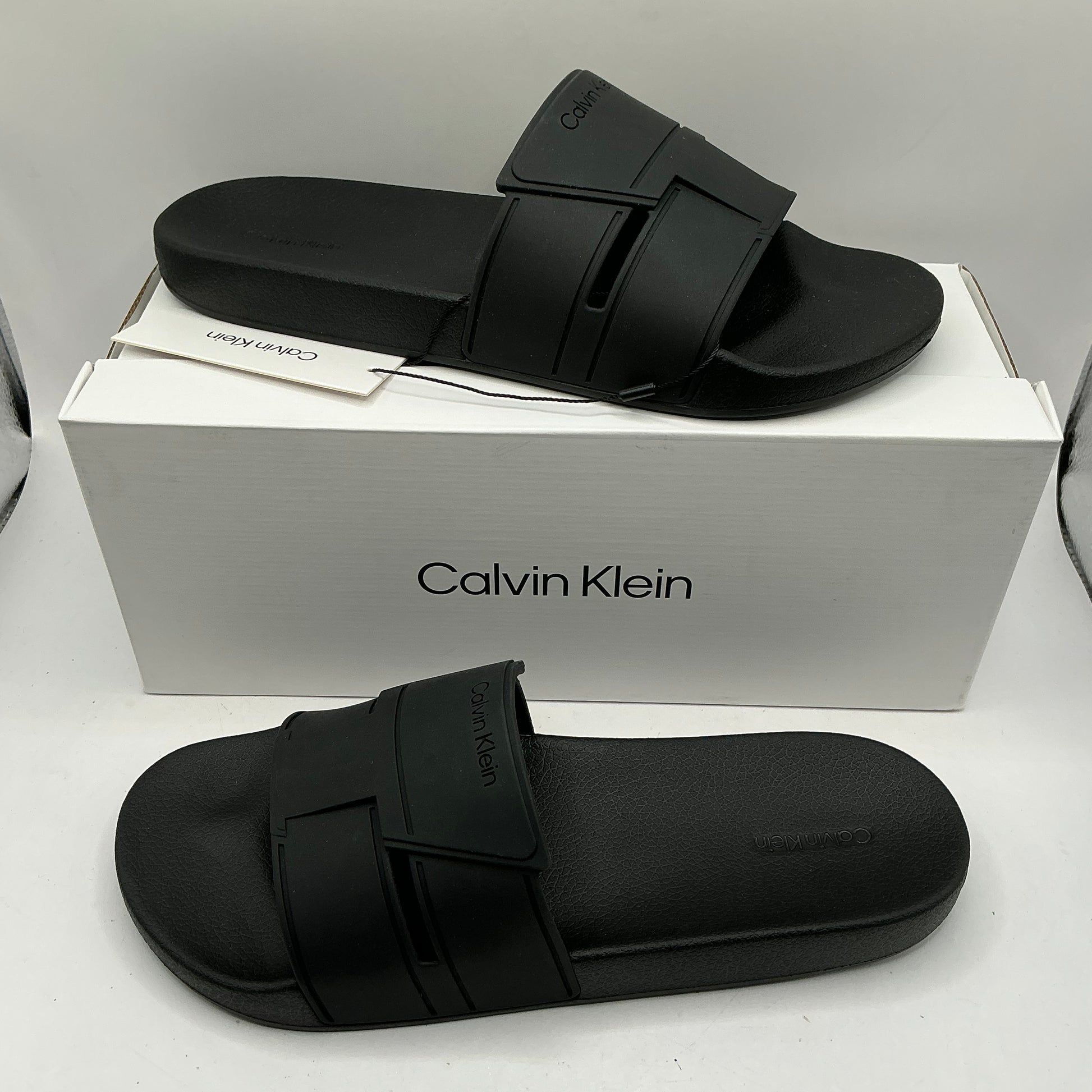 Calvin Klein, Pool Slide Double T, sliders