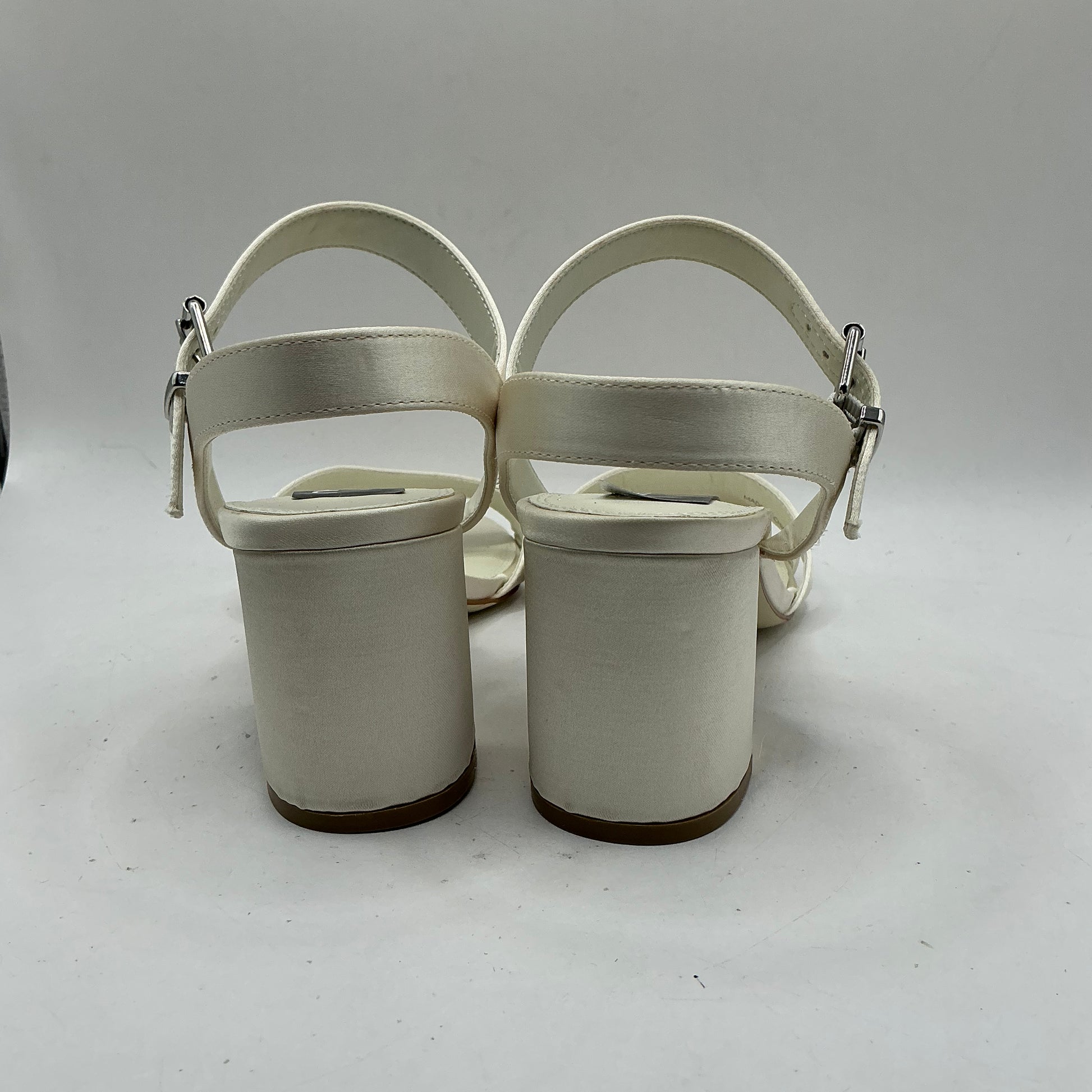 Ivory Satin Bridal shoes, Bridesmaid, wedding