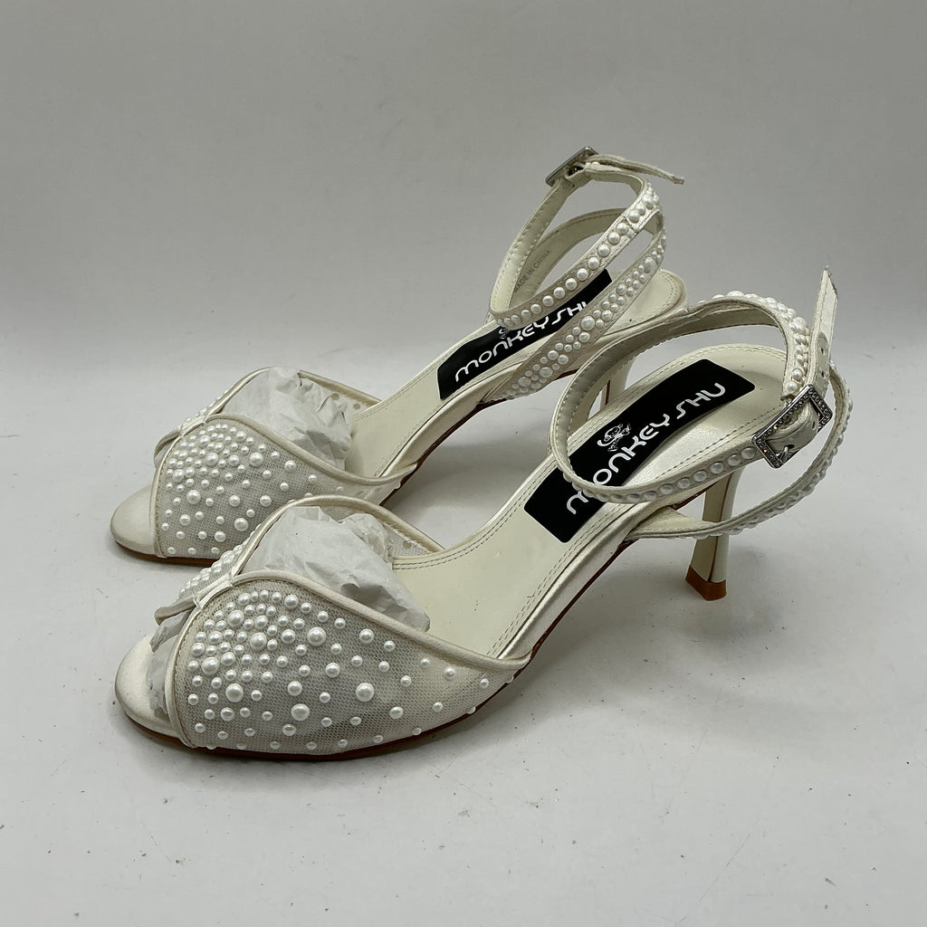 Ivory Bridal Shoes with embellishments, wedding, bridesmaid