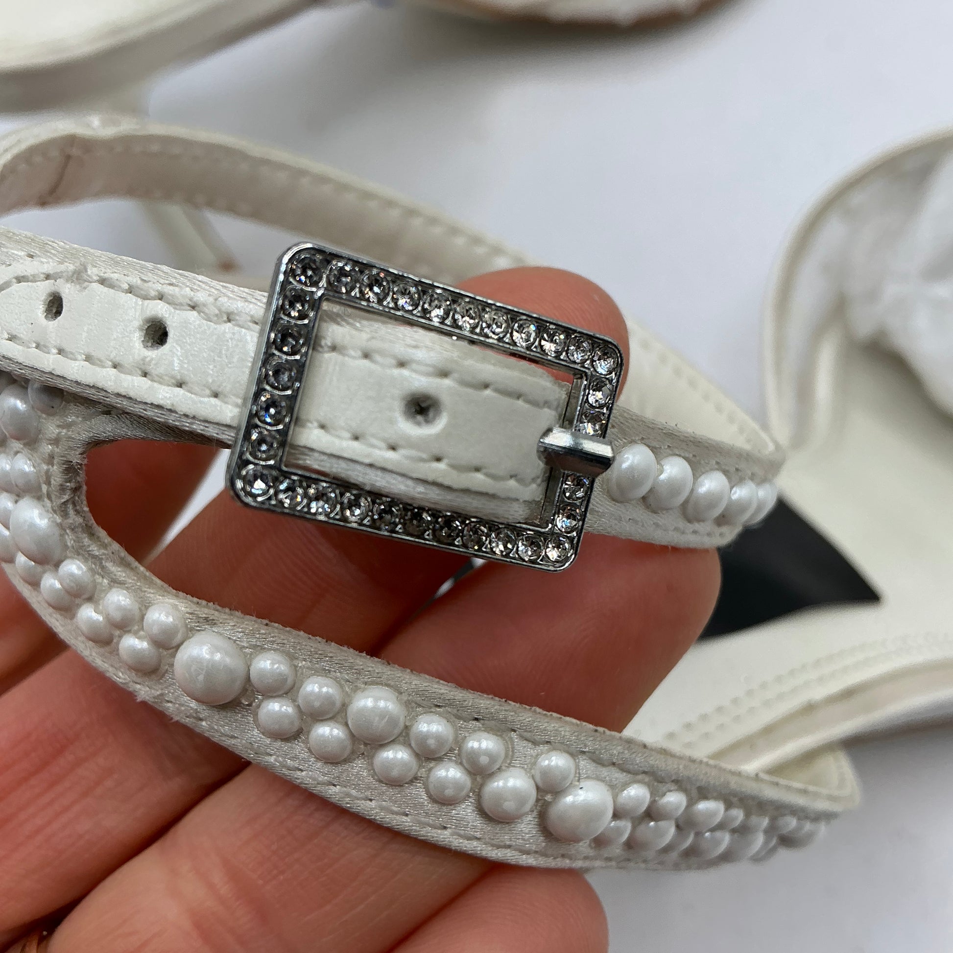 Ivory Bridal Shoes with embellishments, wedding, bridesmaid