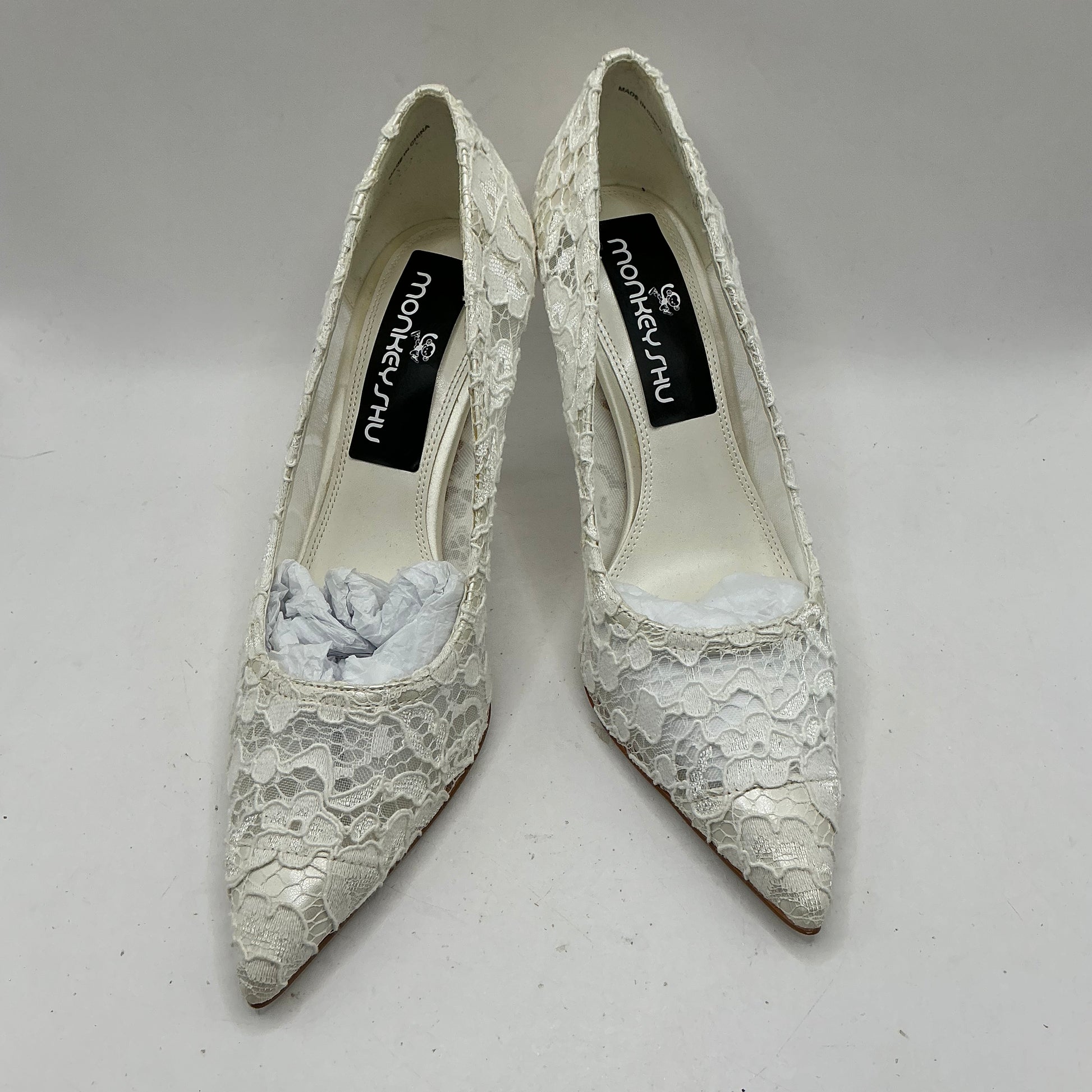 Ivory Lace Bridal shoes, Wedding, Bridesmaid