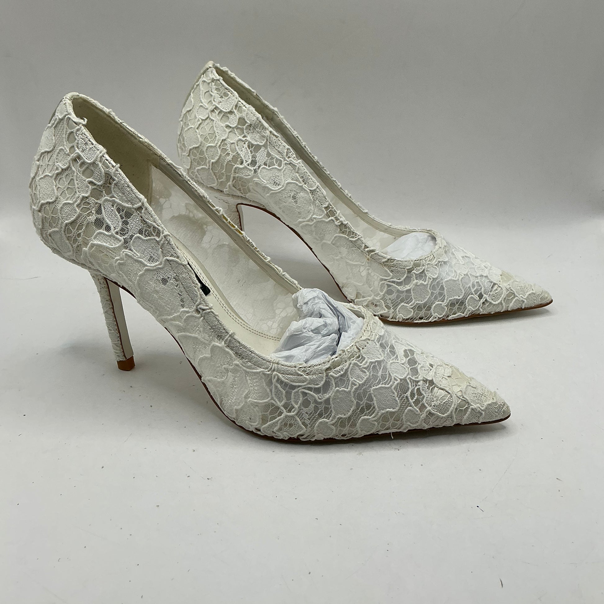 Ivory Lace Bridal shoes, Wedding, Bridesmaid