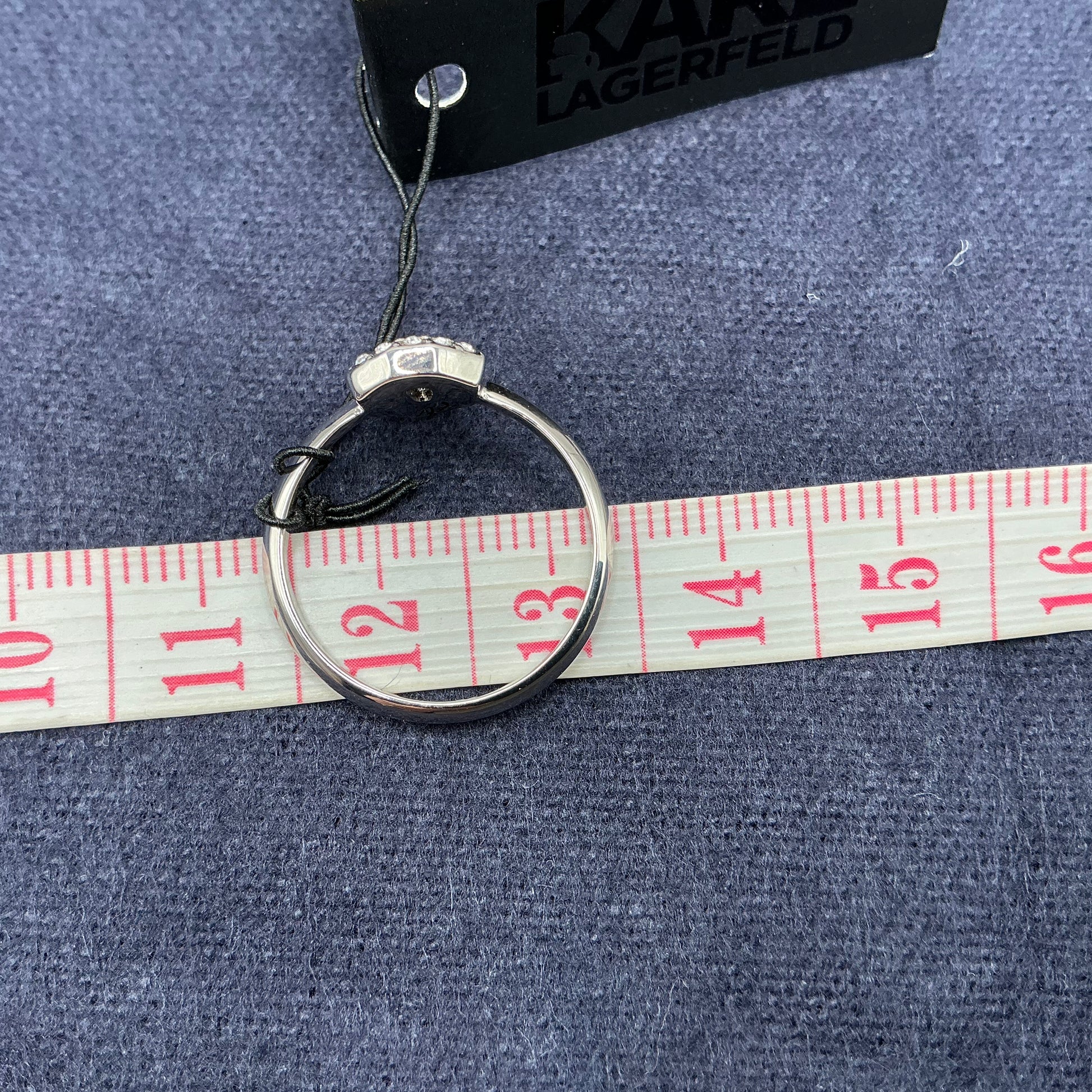 Karl Lagerfeld Swarovski Ring and Necklace set