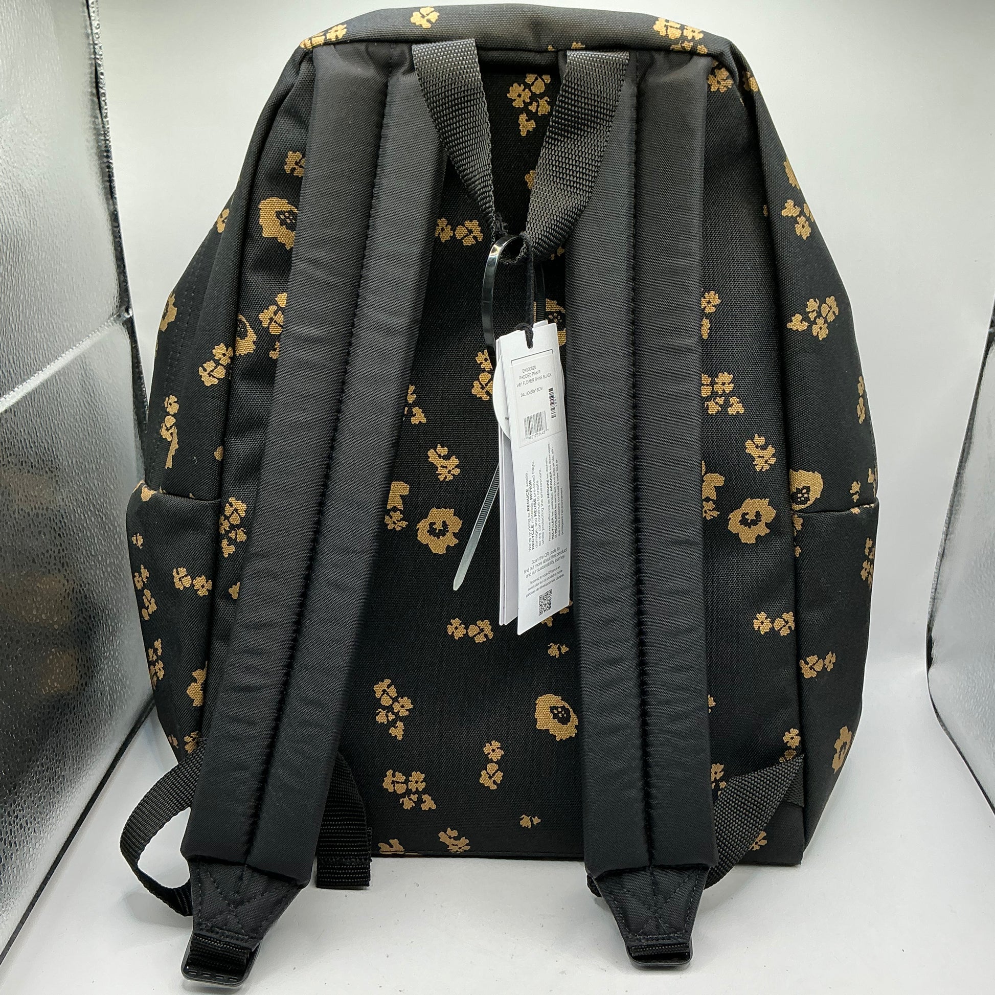Eastpak black and gold Rucksack, Backpack