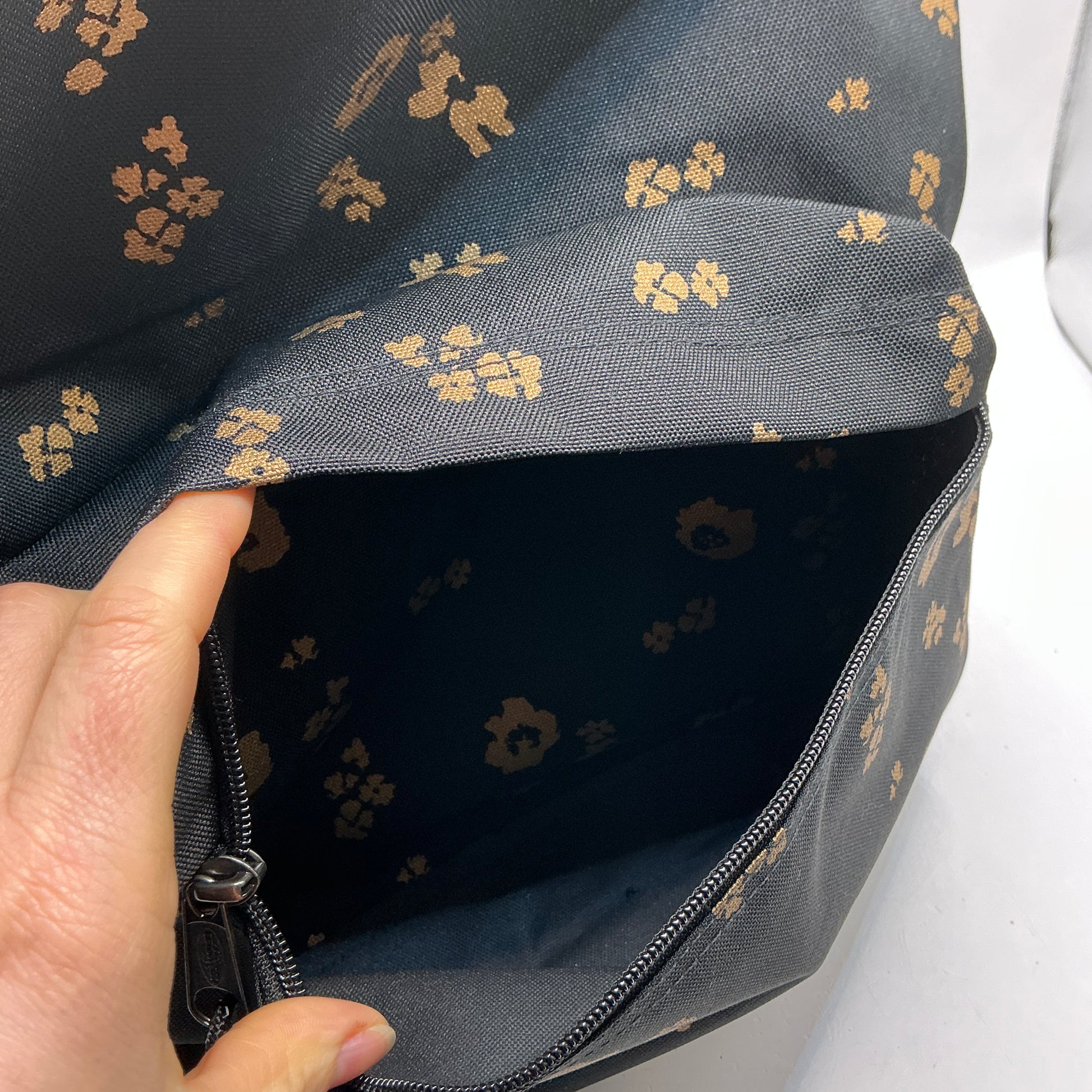 Eastpak black and gold Rucksack, Backpack